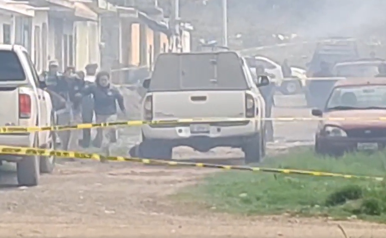 Dos agentes de la Fiscalía de Guanajuato resultaron heridos  (Foto: Captura de pantalla)