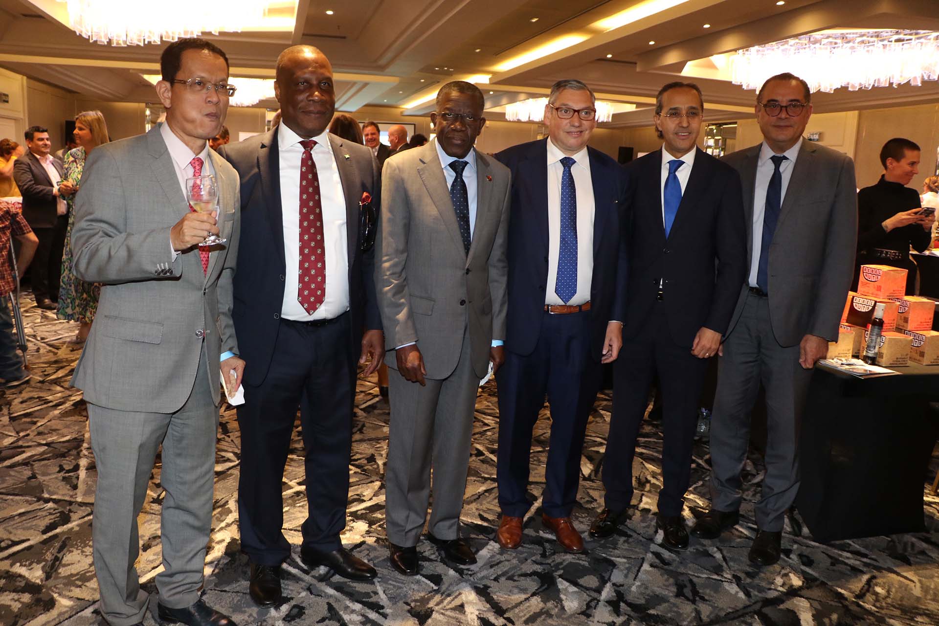 Los miembros de las distintas misiones diplomáticas en Argentina 