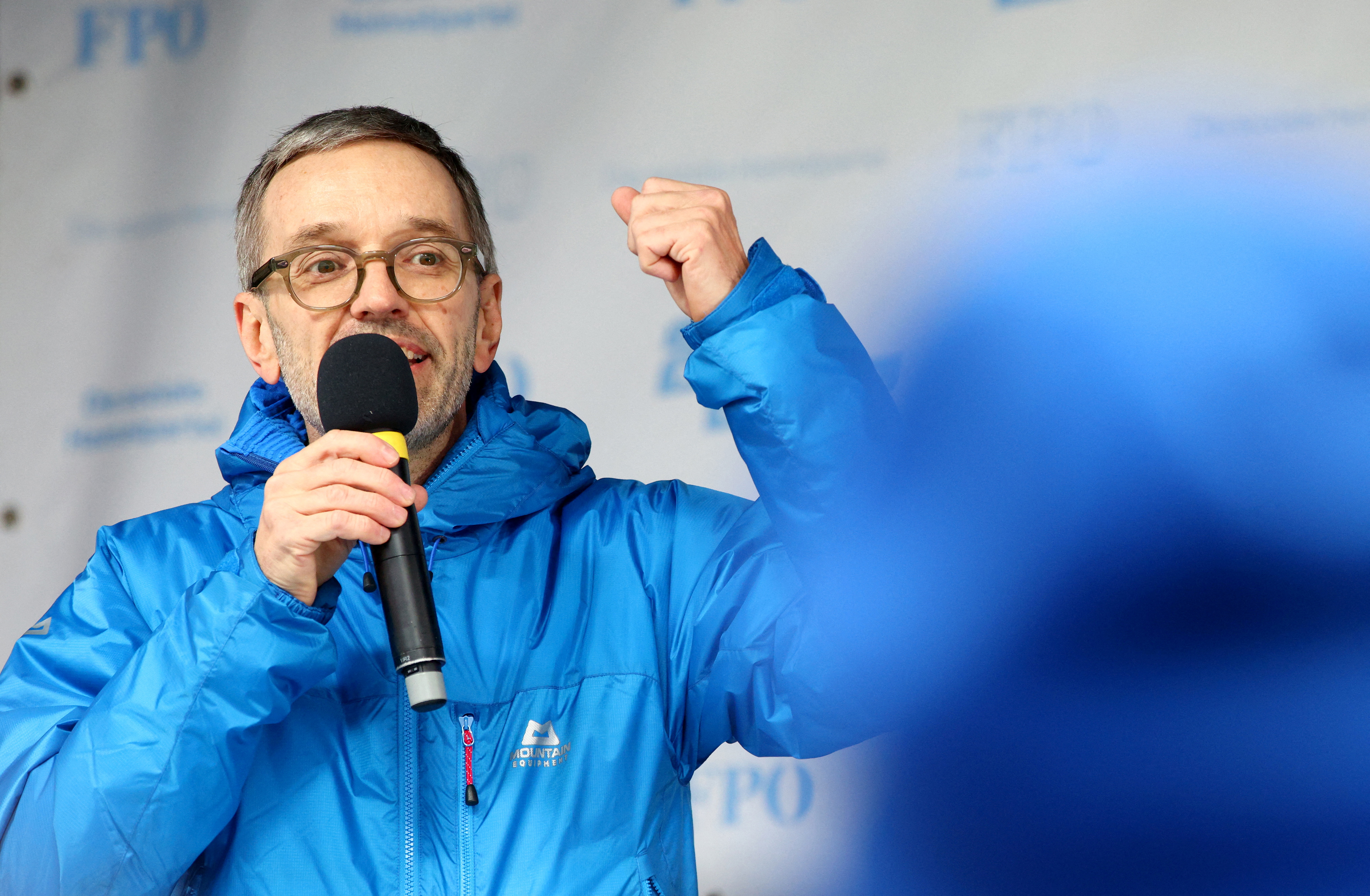 El líder del partido austríacoFPO, Herbert Kickl (REUTERS/Lisi Niesner)