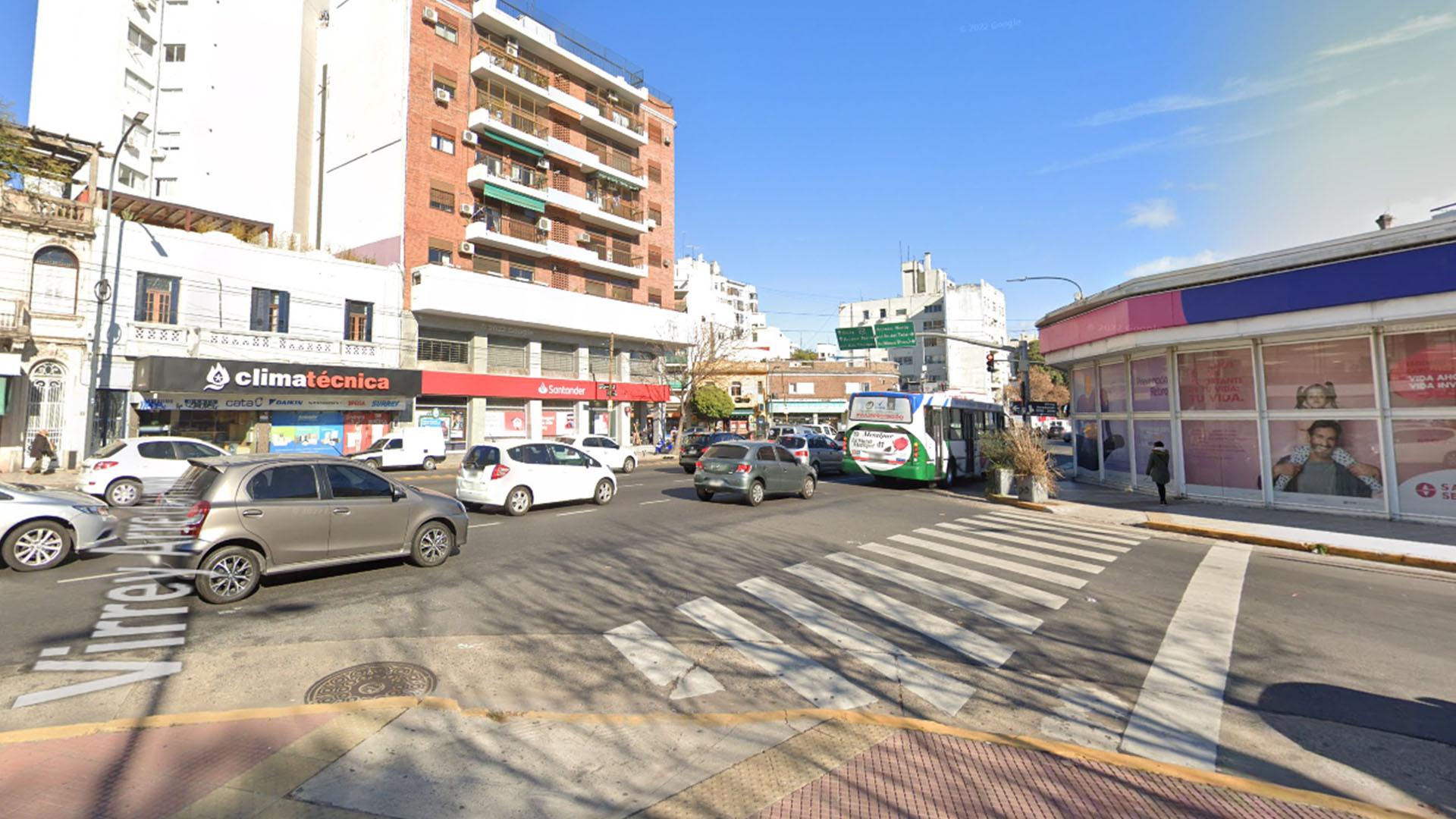 Avenida Álvarez Thomas y Virrey Arredondo, una zona de Chacarita que combina comercios y viviendas