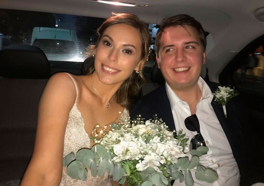 Recién casados. Josh y Marisol se conocieron en 2010 a través de Facebook. Recién se vieron en persona en 2020