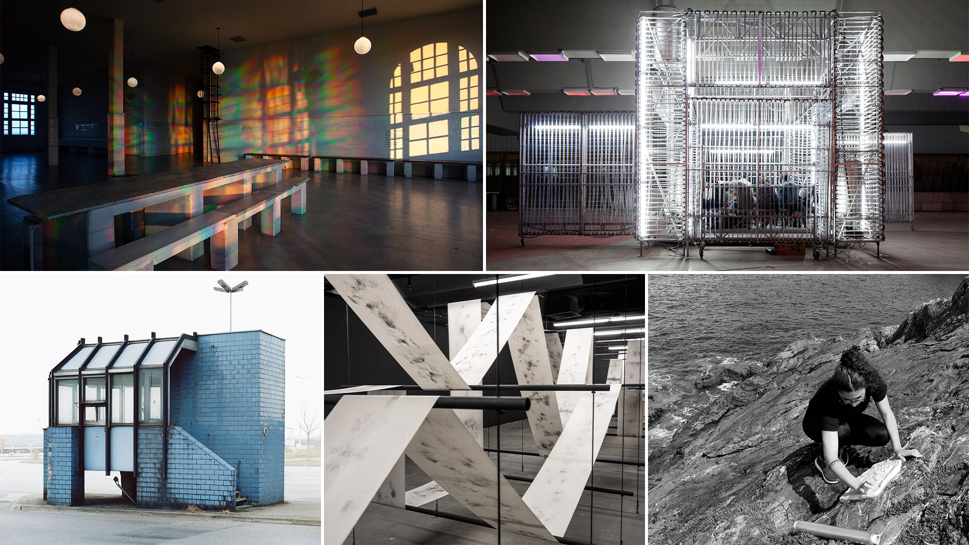 Algunas de las obras que se exhibirán en septiembre en el marco de Bienalsur 2021