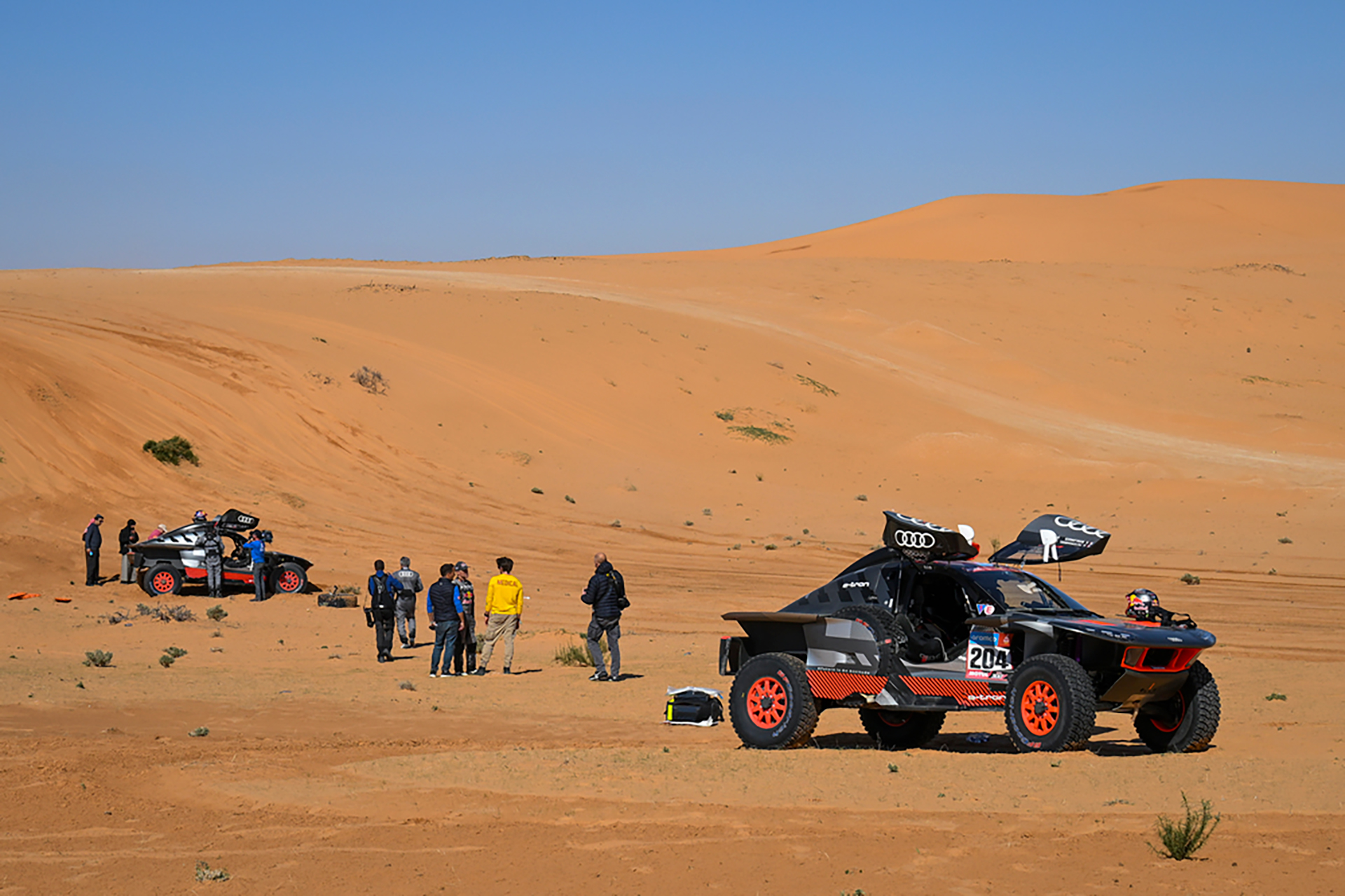 Peterhansel se accidentó cerca de donde también lo hizo Carlos Sainz (Prensa Rally Dakar)