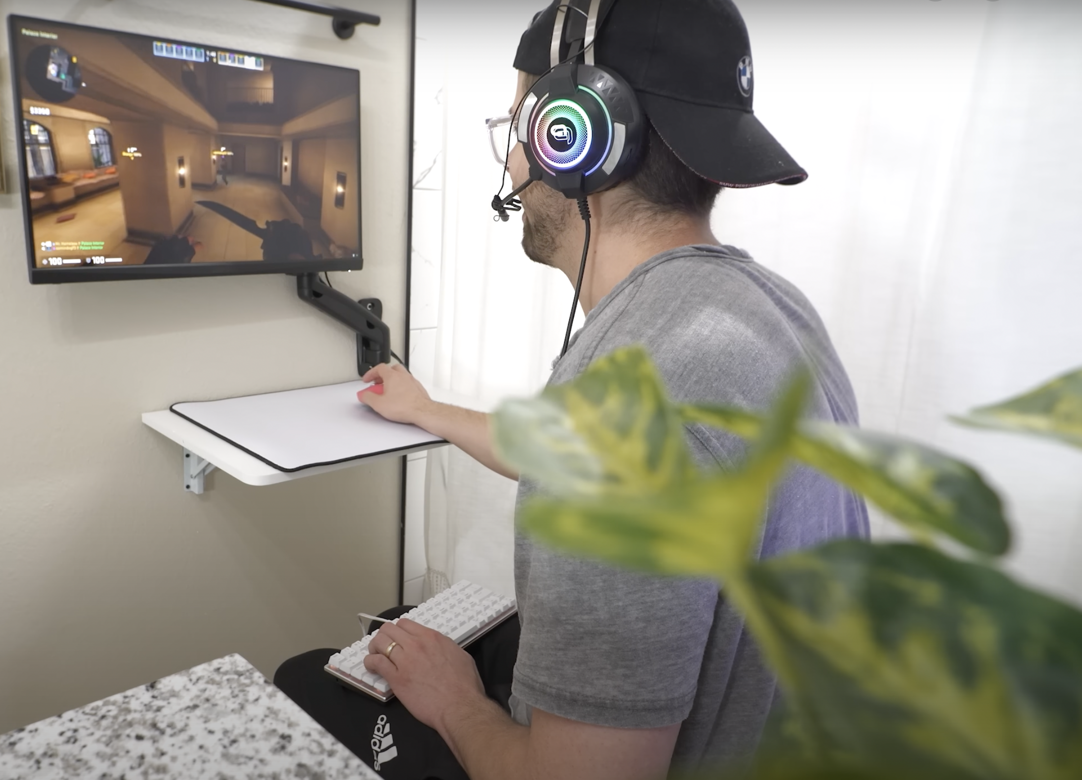 Así logró este youtuber convertir su baño en una computadora gaming