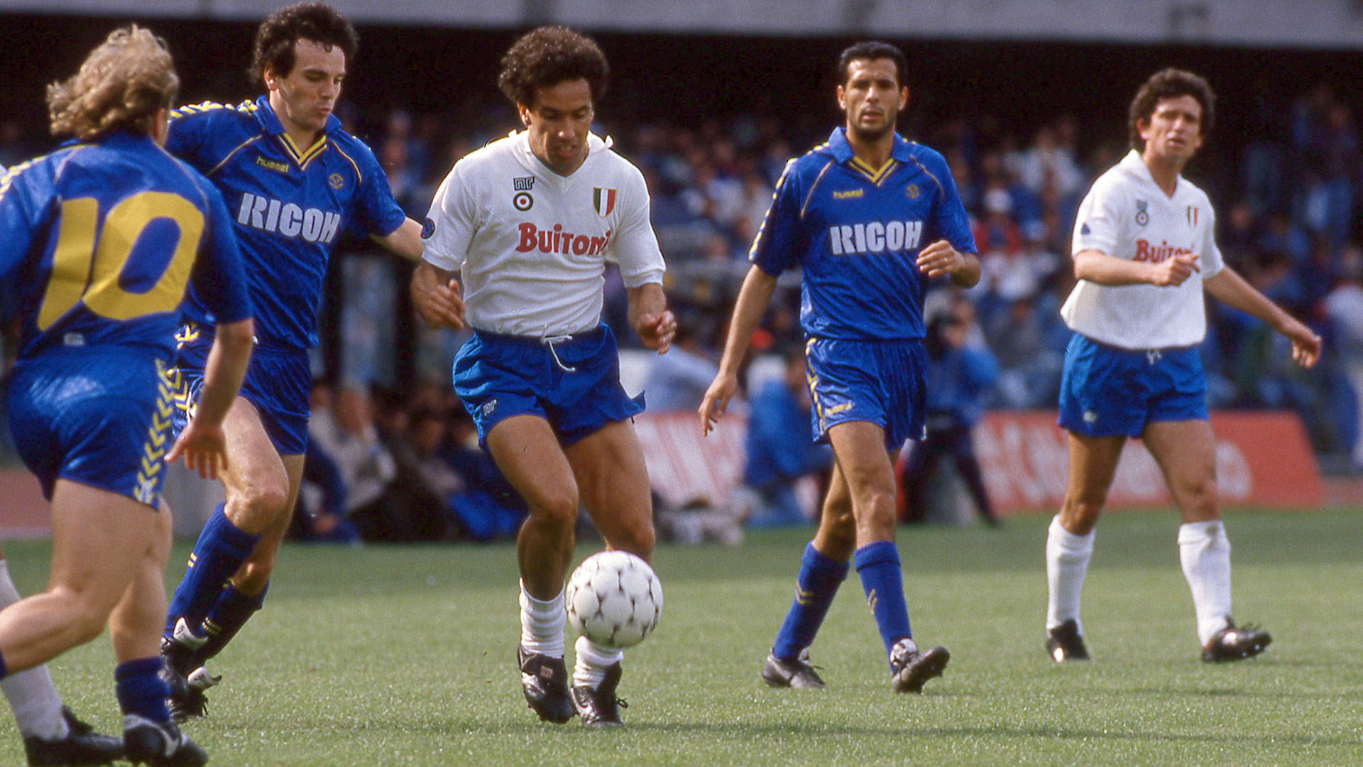 Careca jugó en el Napoli entre 1987 y 1993 (Photo by Alessandro Sabattini/Getty Images)