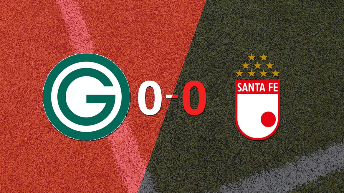 Goiás y Santa Fe empataron sin goles