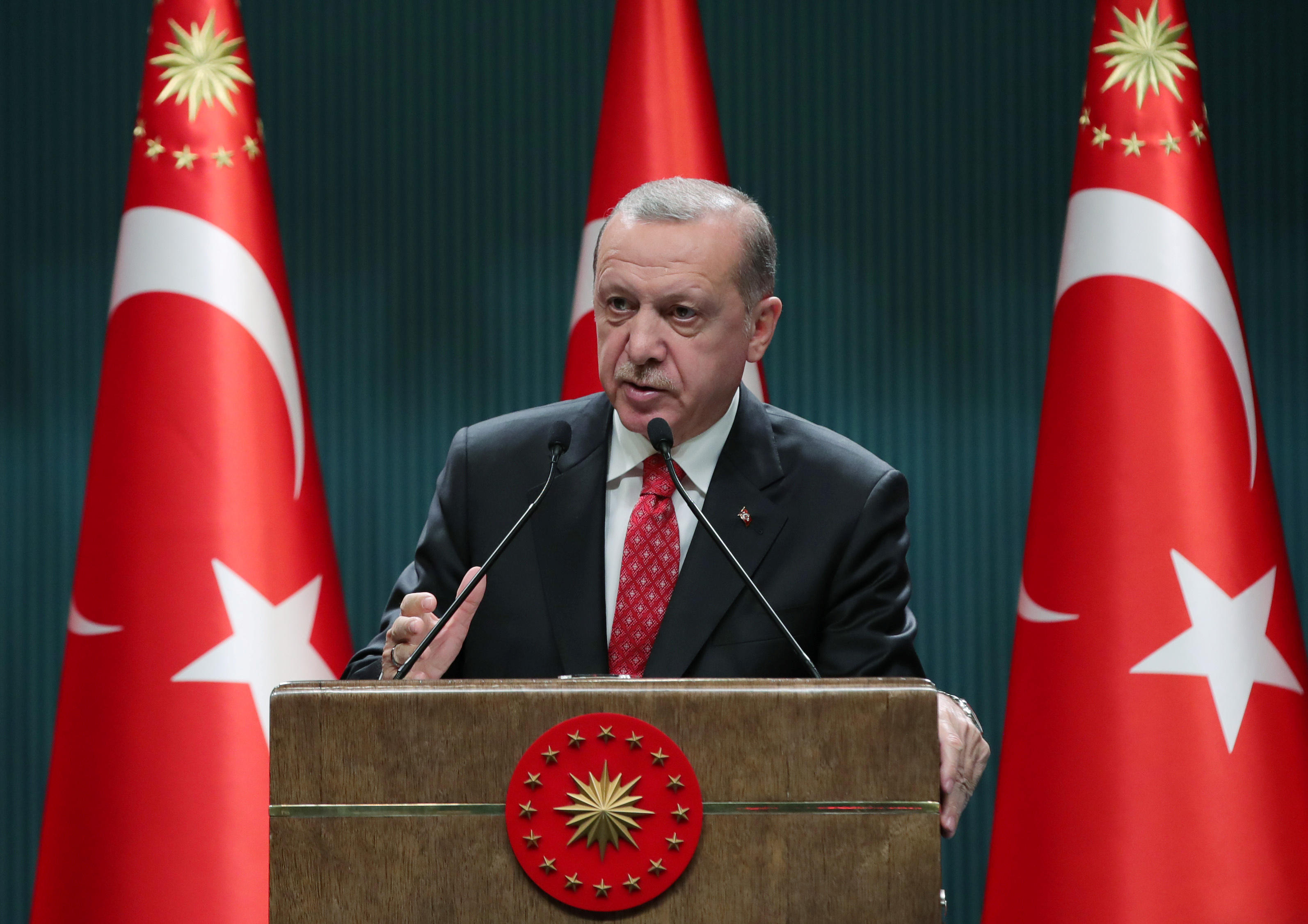 Tayyip Erdogan ordenó la conversión en mezquita de Santa Sofía