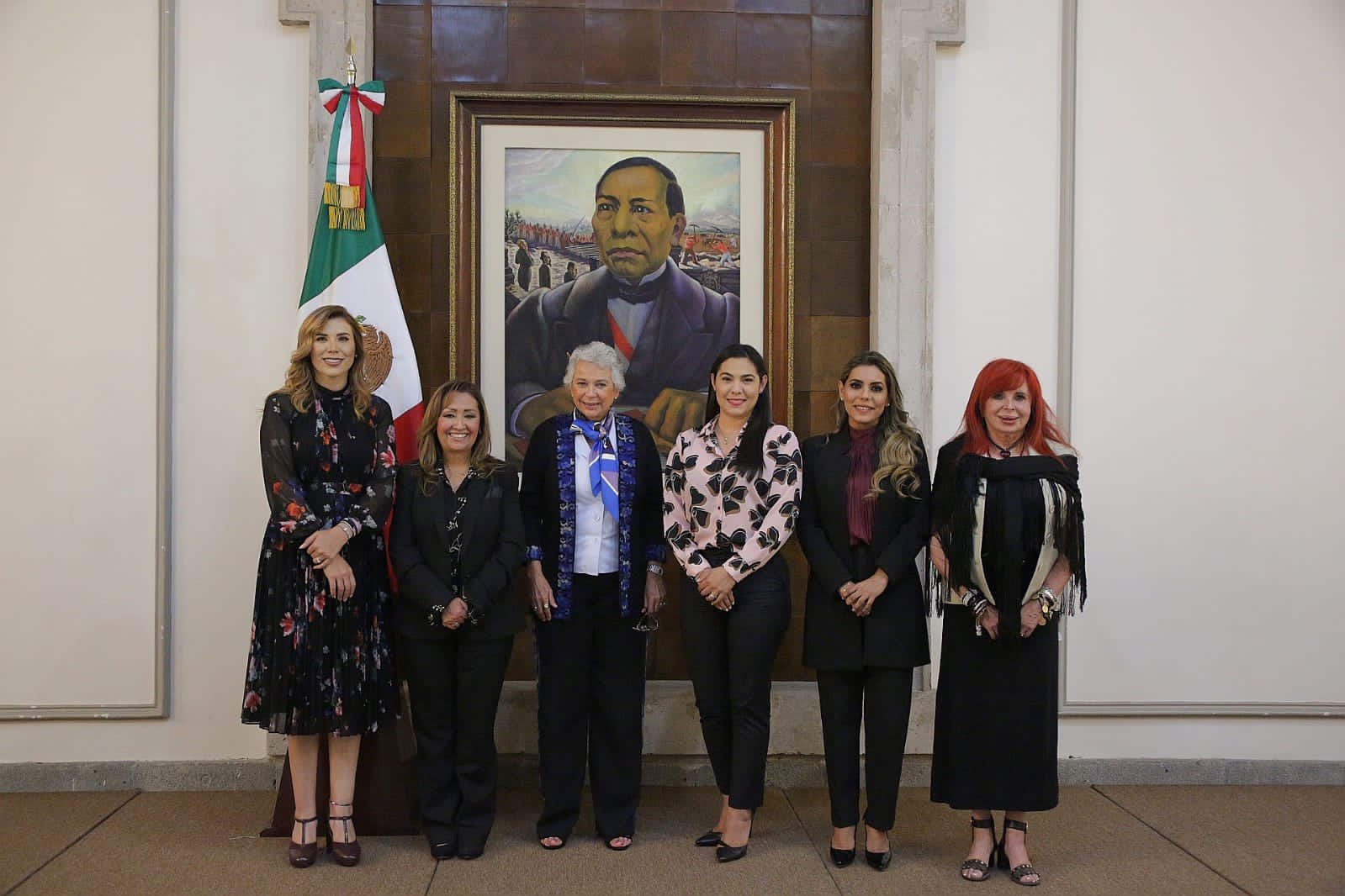Las cinco gobernadoras electas de Morena acordaron trabajar conjuntamente a favor de las mujeres mexicanas (Foto: Twitter/@M_OlgaSCordero)
