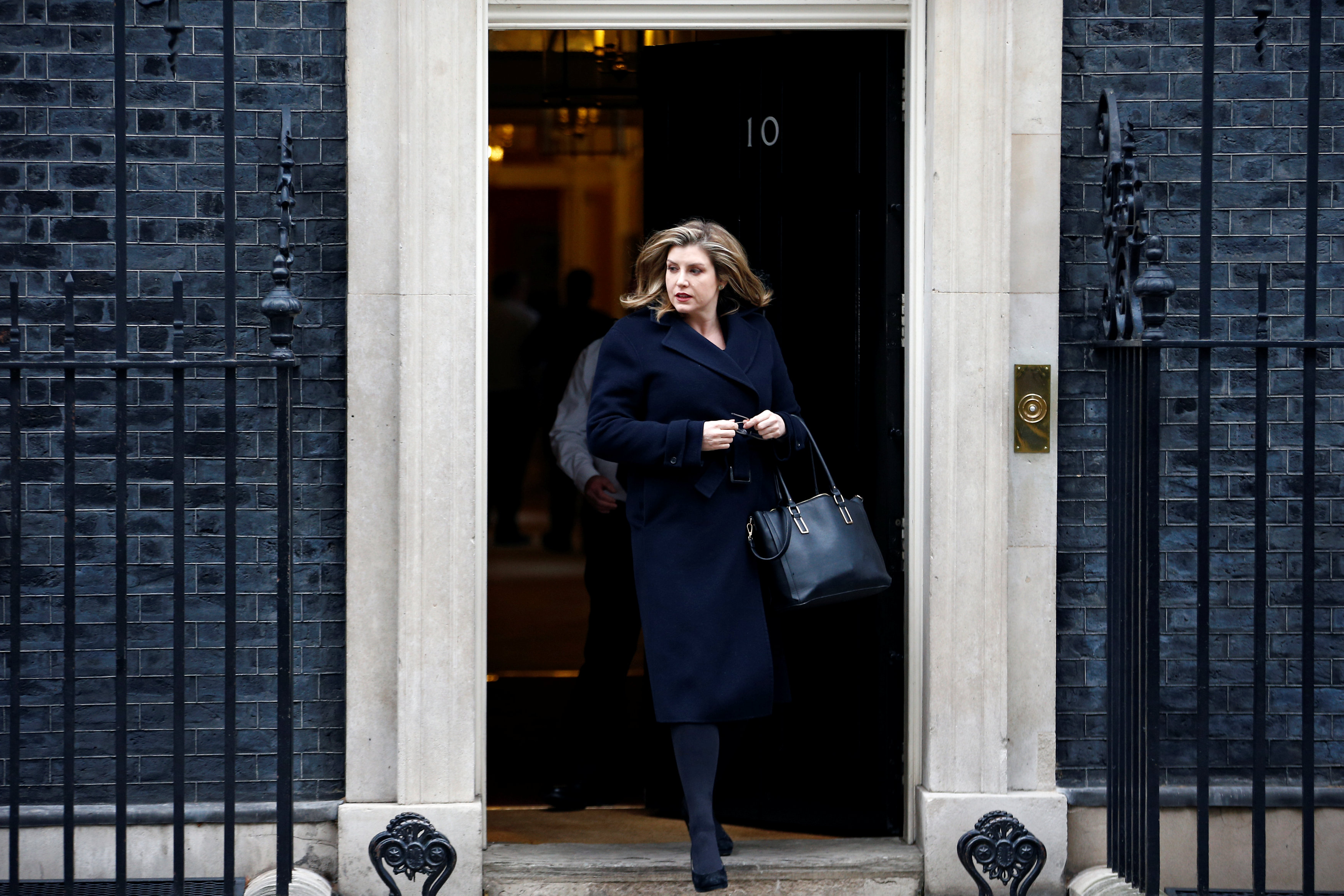 Penny Mordaunt ocupó varios puestos en los sucesivos gabinetes conservadores y ahora quiere regresar al 10 Downing St. con todo el poder. REUTERS/Henry Nicholls
