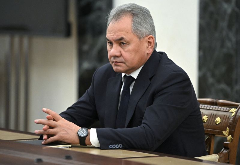El ministro de Defensa ruso, Serguei Shoigu (REUTERS/Sputnik/Kremlin/Aleksey Nikolskyi)