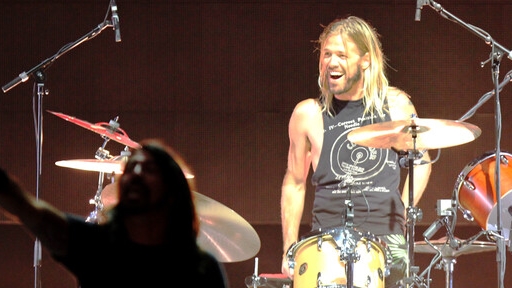 Taylor Hawkins junto con Foo Fighters en concierto. 

Foto: Colprensa