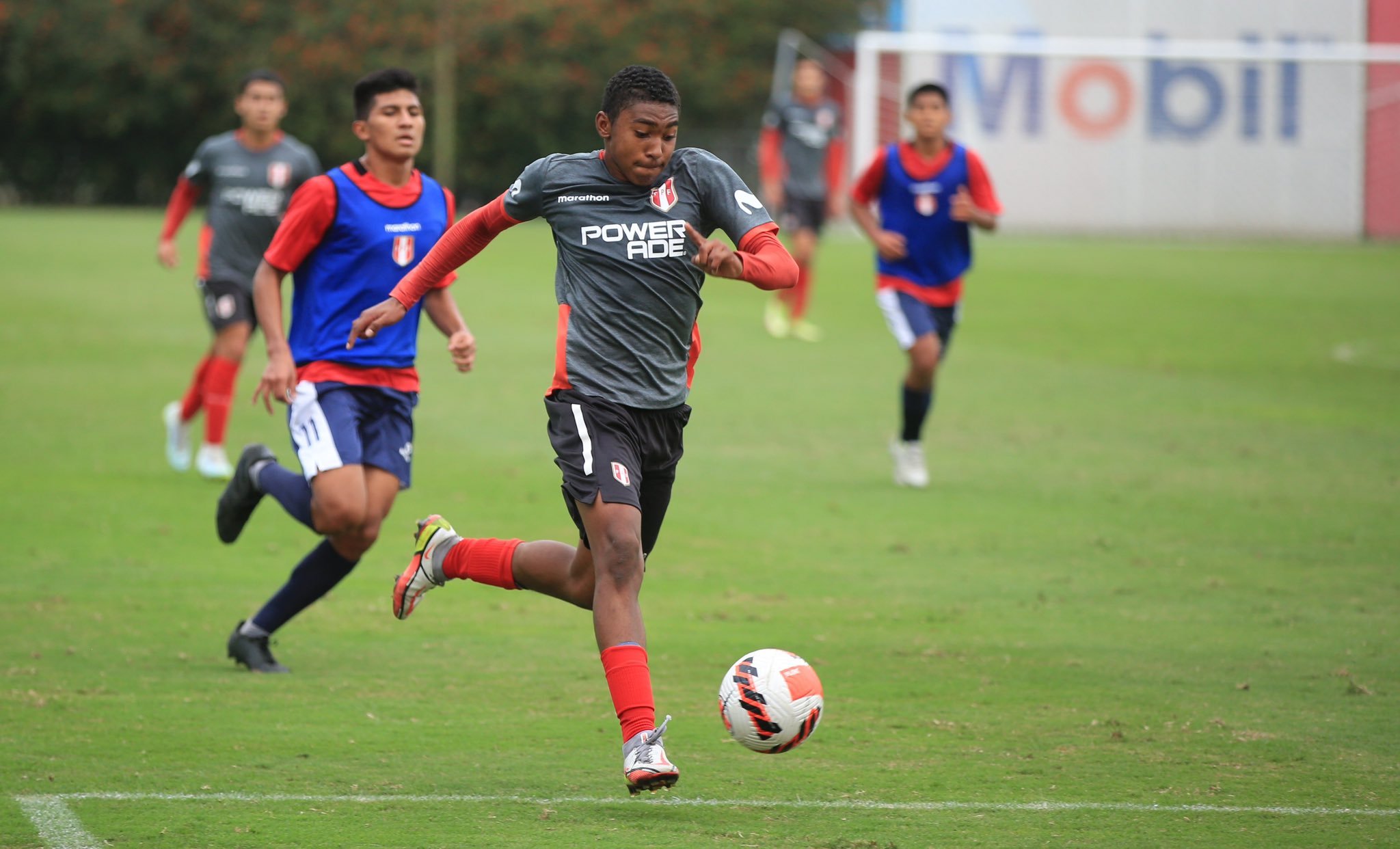 Sub17 derrotó a San Martín con dos goles a cero. (Foto: FPF)