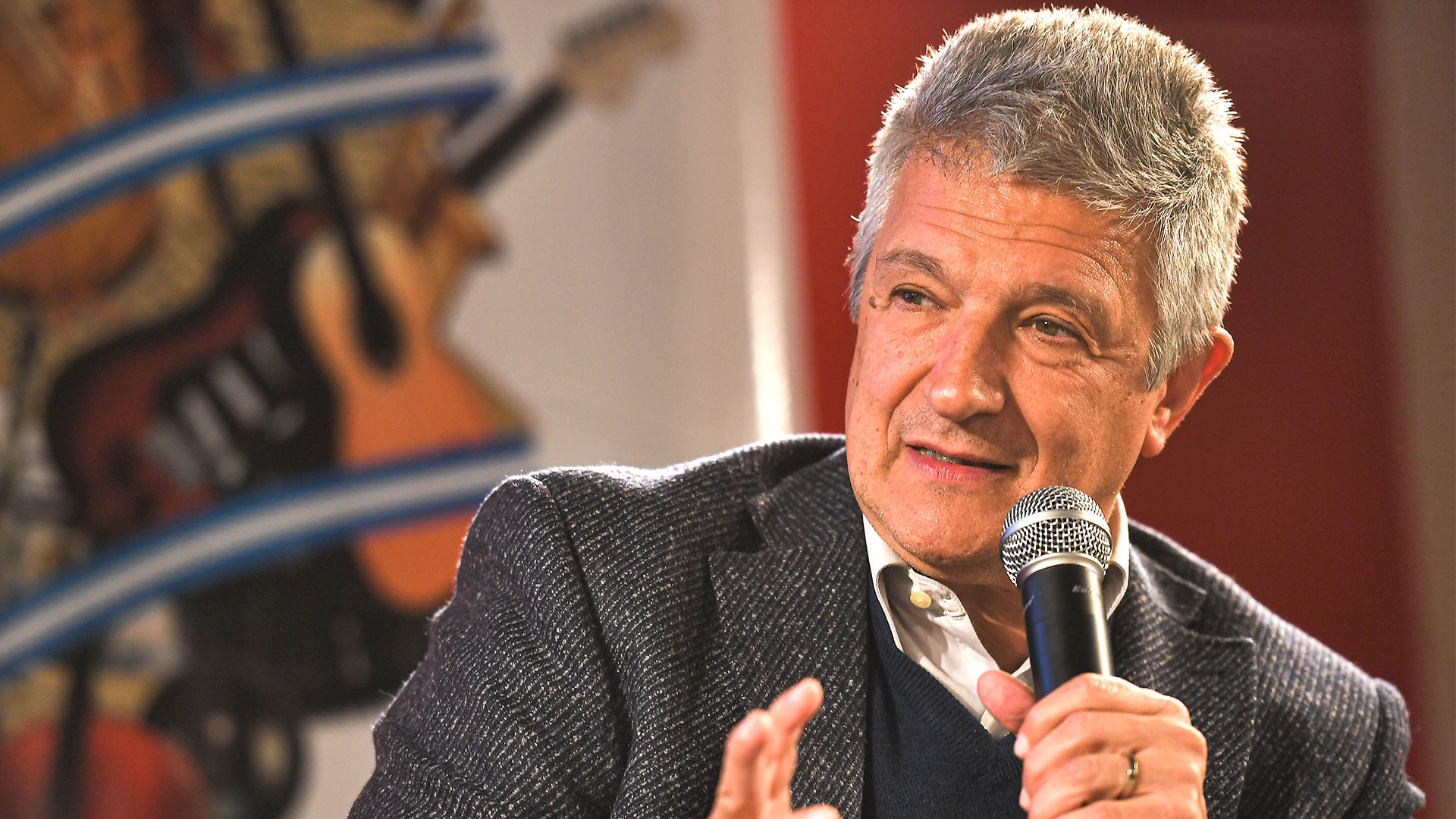 “Este es un trabajo extraordinario producto de la Ley de Servicios de Comunicación Audiovisual; en realidad la ley dio el marco para poder hacer esto, que es producto del esfuerzo de todos los músicos", aseguró Gustavo López (Télam)