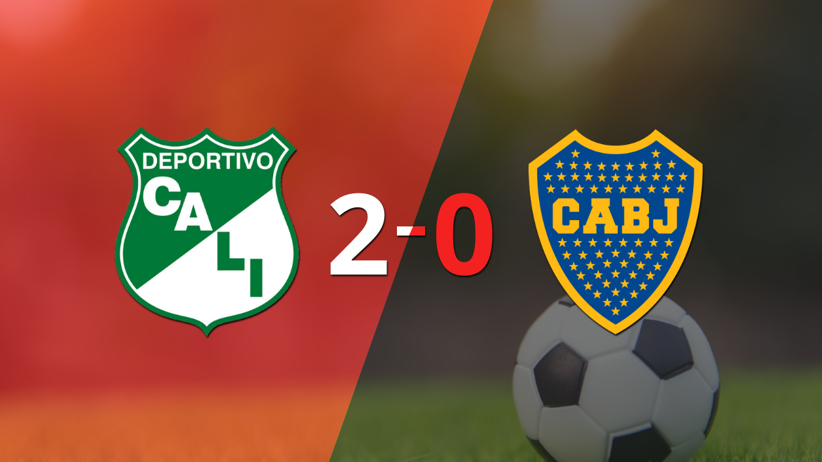 Con dos goles, Deportivo Cali se impuso a Boca Juniors en Palmaseca