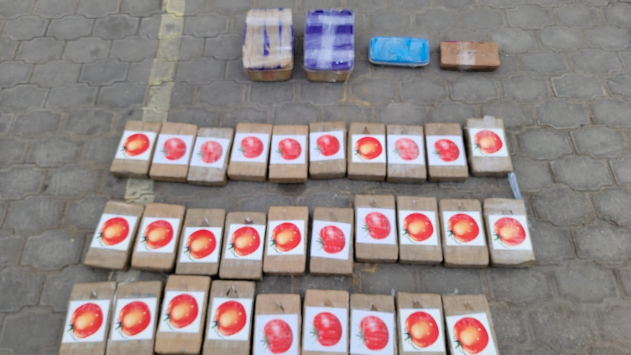 Los paquetes presentaban imágenes de tomates al exterior (Foto: Especial)