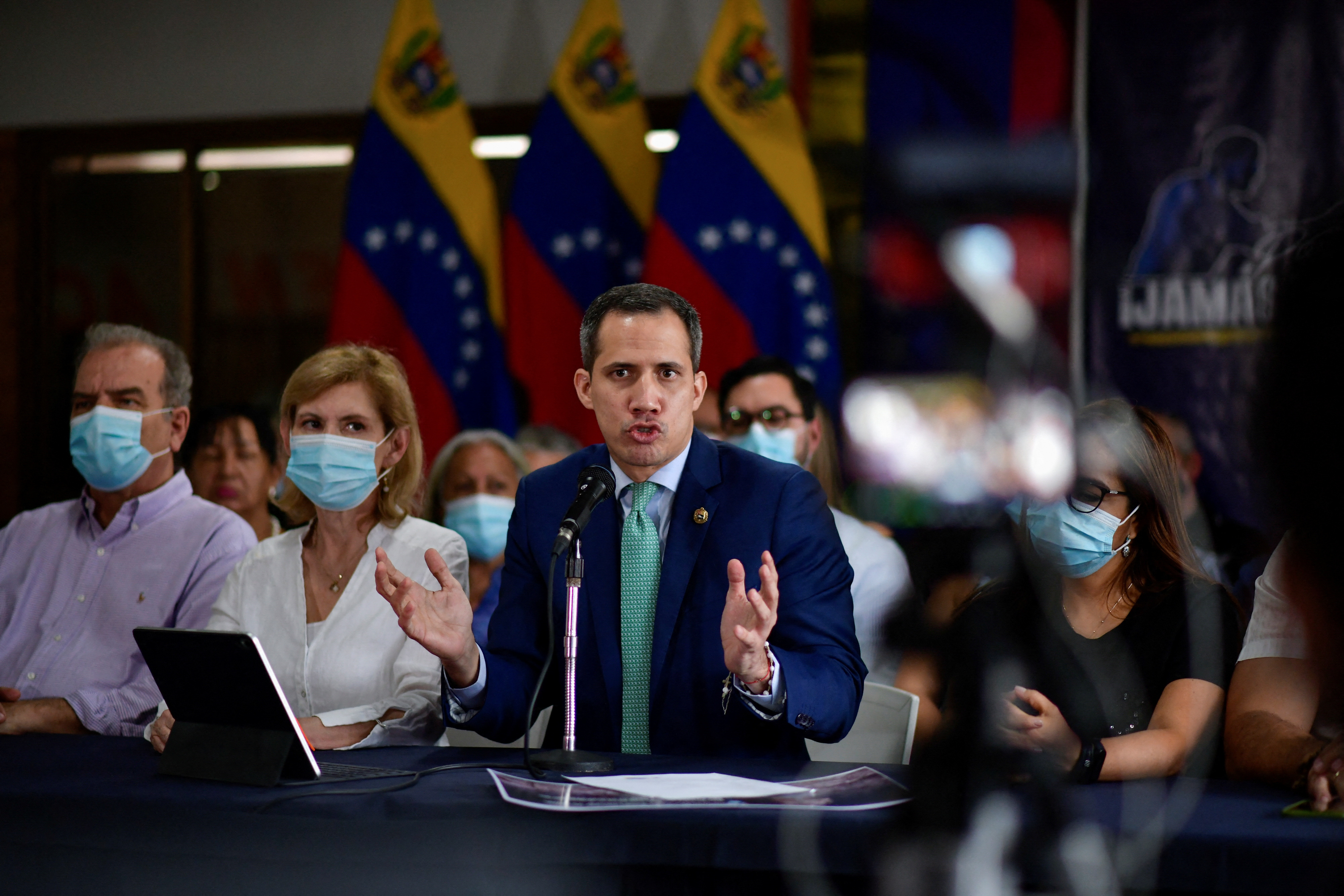 El lídera de la oposición de Venezuela, Juan Guaidó REUTERS/Gaby Oraa