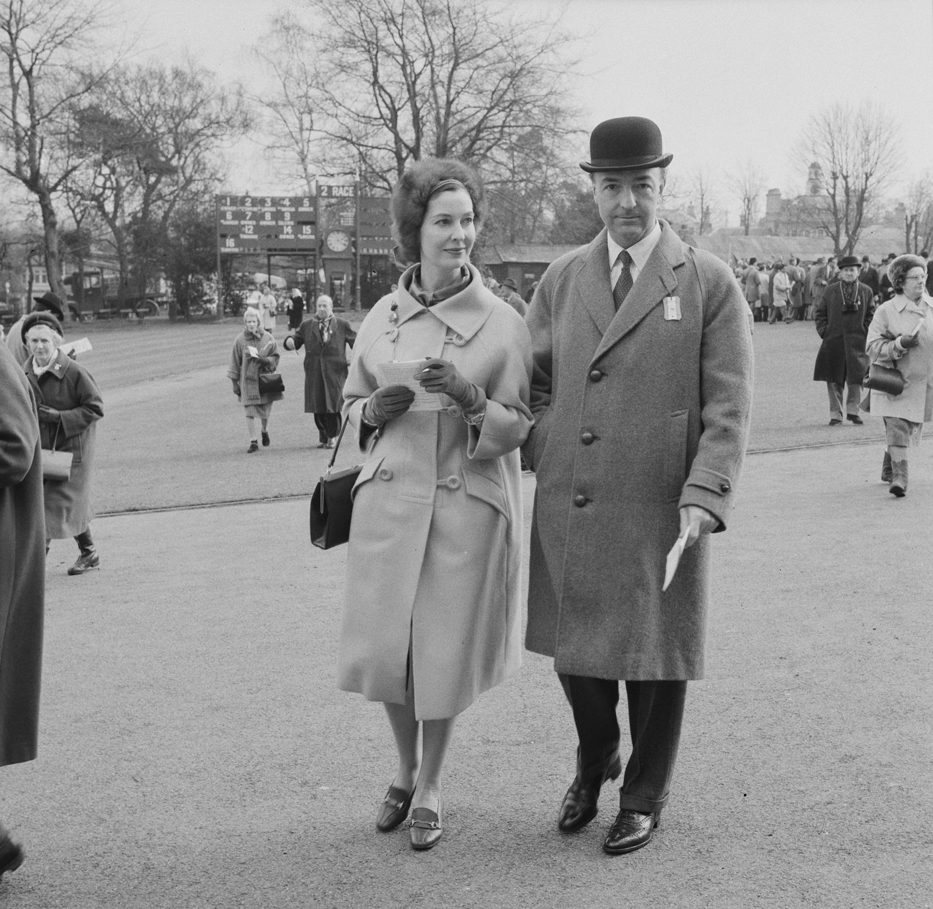 John Profumo junto a su mujer Valerie Hobson (Photo by Evening Standard/Hulton Archive/Getty Images)