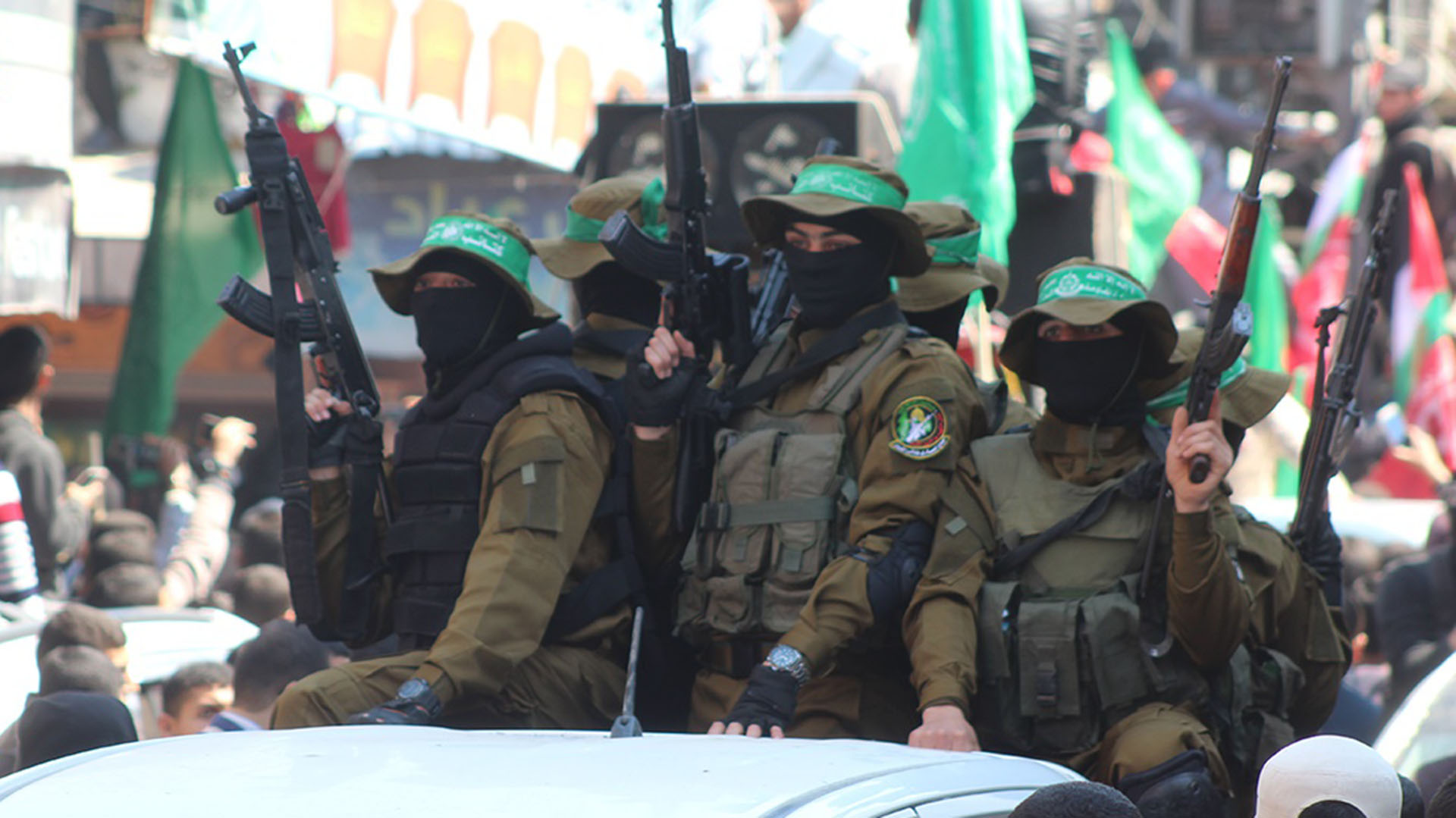 Foto de archivo de integrantes de Hamas (Aurora) 