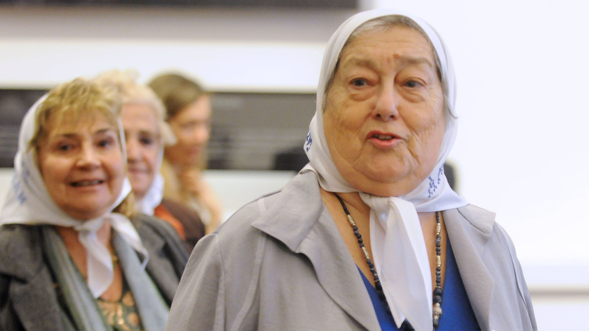 Hebe de Bonafini, 20 de noviembre de 2022, 93 años. Madre de dos hijos desaparecidos, defensora y activista de los derechos humanos, fundadora de la Asociación Madres de Plaza de Mayo