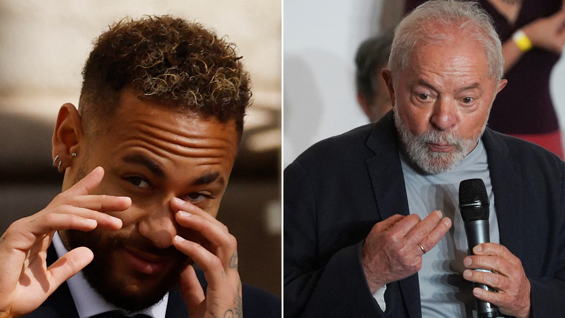 Lula da Silva criticó a Neymar por su apoyo a Bolsonaro: “Creo que me tiene miedo”