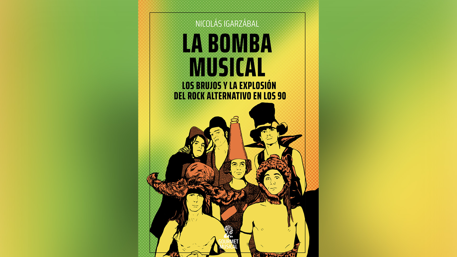 Portada de "La bomba musical", de Nicolás Igarzábal, editado por Gourmet musical.