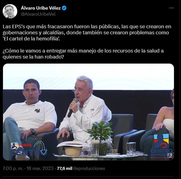Trino de Álvaro Uribe Vélez