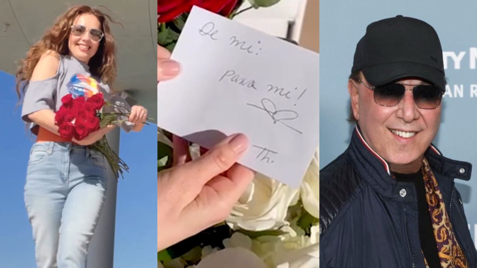 Así contestó Tommy Mottola a Thalía autorregalándose flores al ritmo de Miley Cyrus