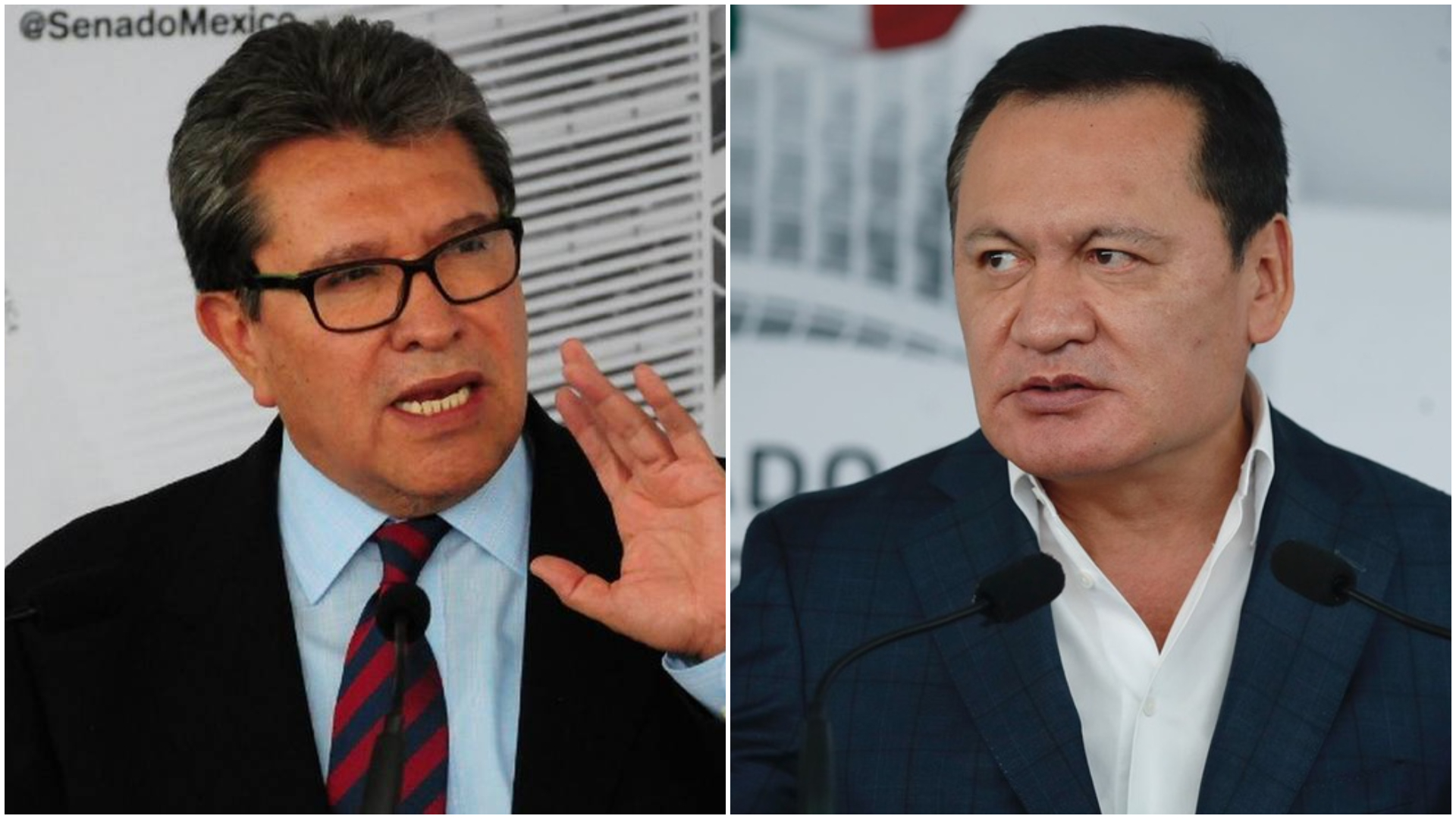 Osorio Chong pidió a Ricardo Monreal definirse (CUARTOSCURO/Senado)