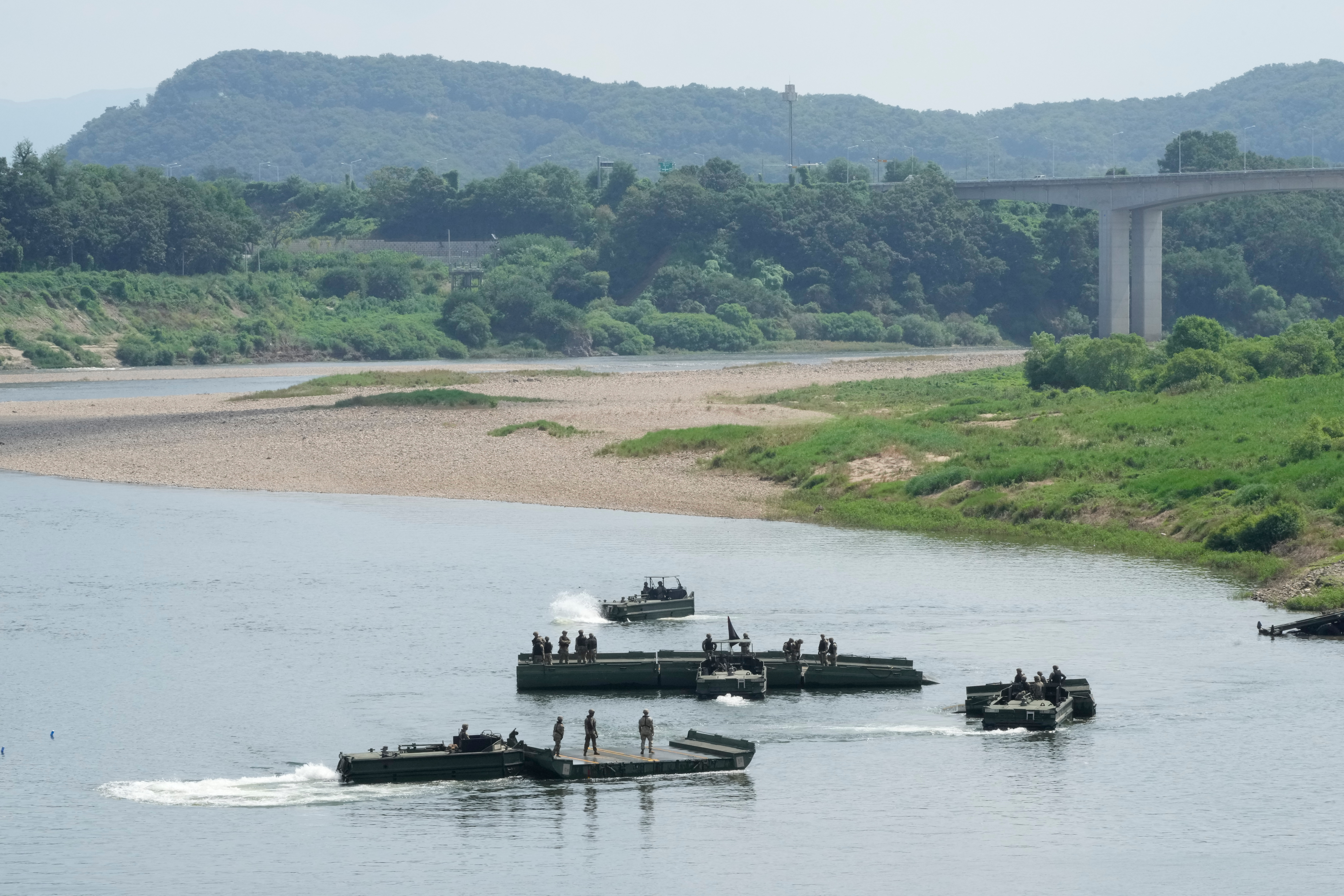 EEUU y Corea del Sur acordaron reducir la duraci&oacute;n de sus ejercicios militares tras las declaraciones de Trump sobre Kim Jong-un e Ir&aacute;n