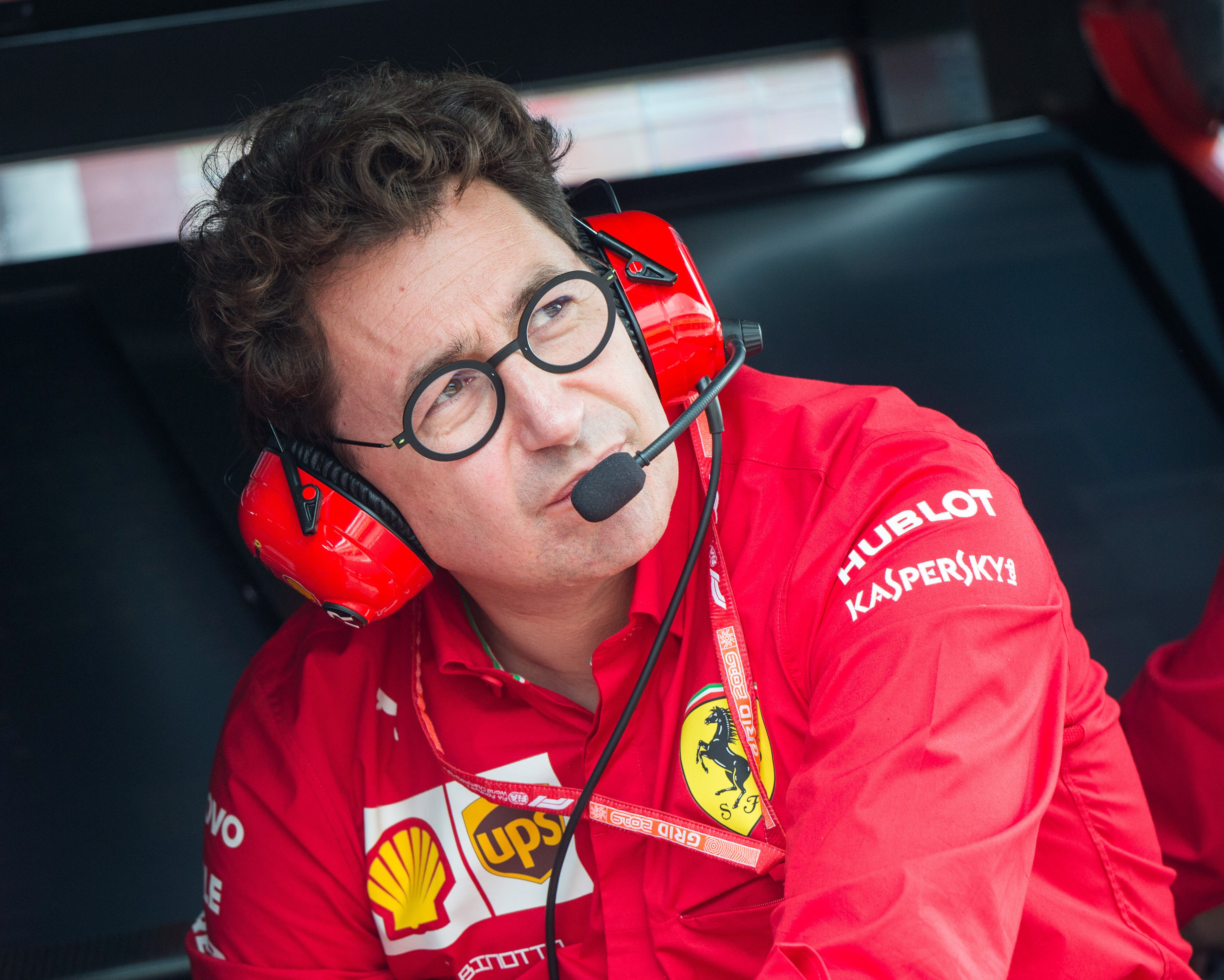 Mattia Binotto hizo hincapié en el cambio de neumáticos que afectó al rendimiento de los Ferrari en Mónaco (Foto: EFE)