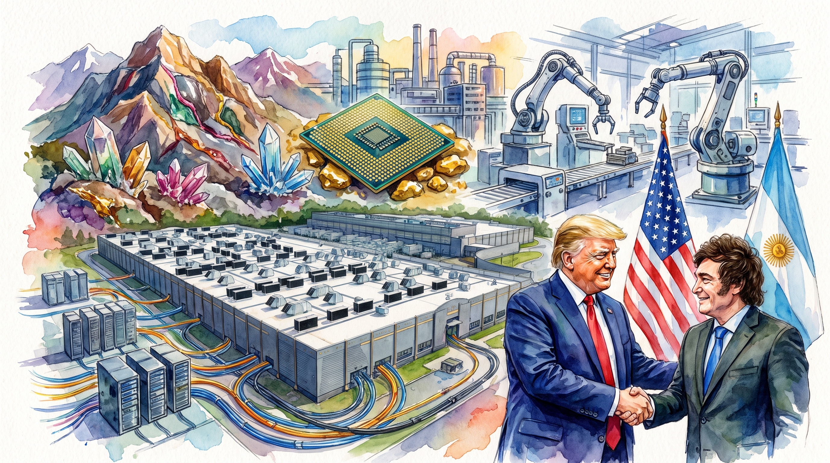Litio, cobre y geopol&iacute;tica: c&oacute;mo la Argentina se convirti&oacute; en una pieza clave para Estados Unidos en su disputa con China
