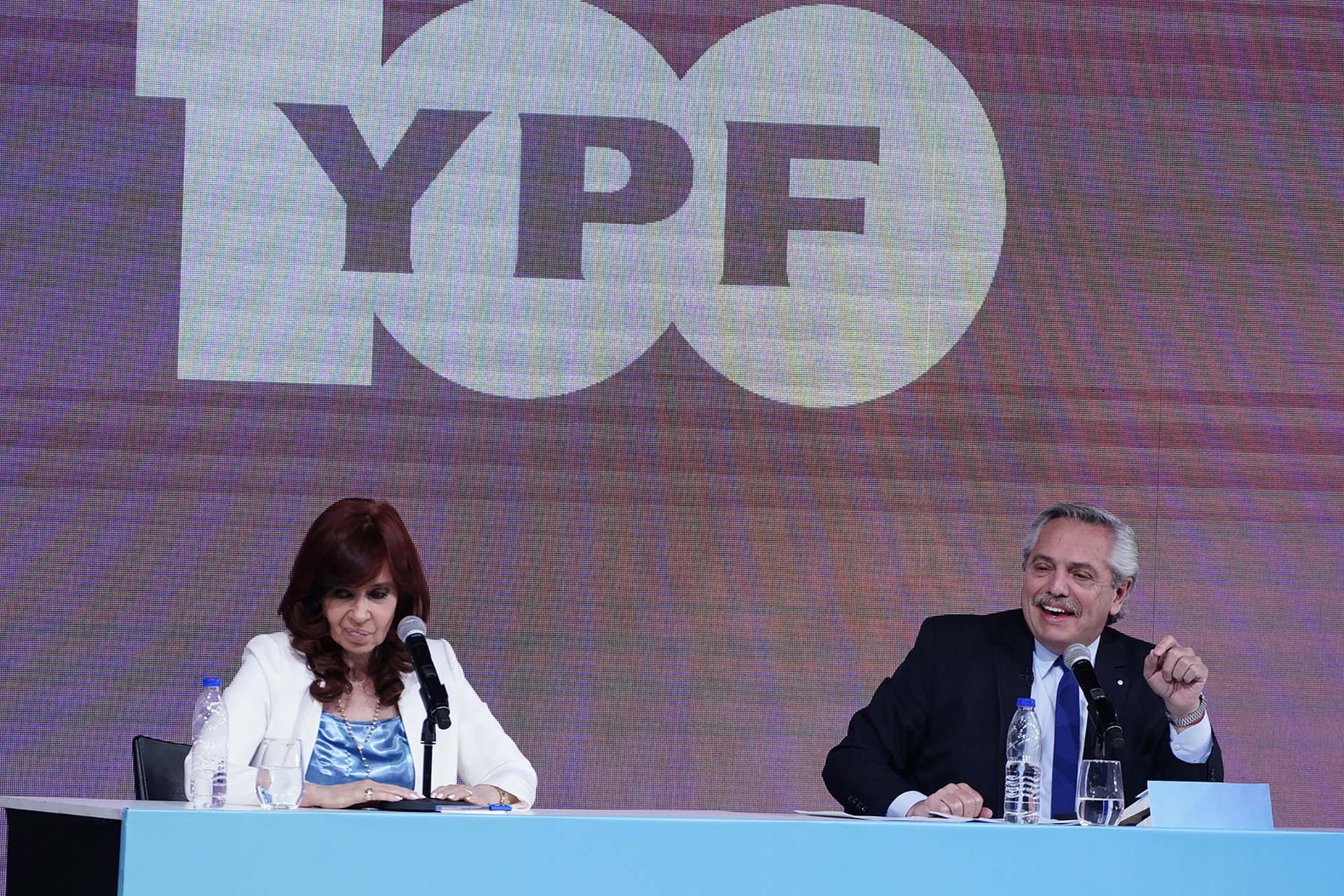Alberto Fernández brindó gestos de respaldo a la Vicepresidenta (Franco Fafasuli)