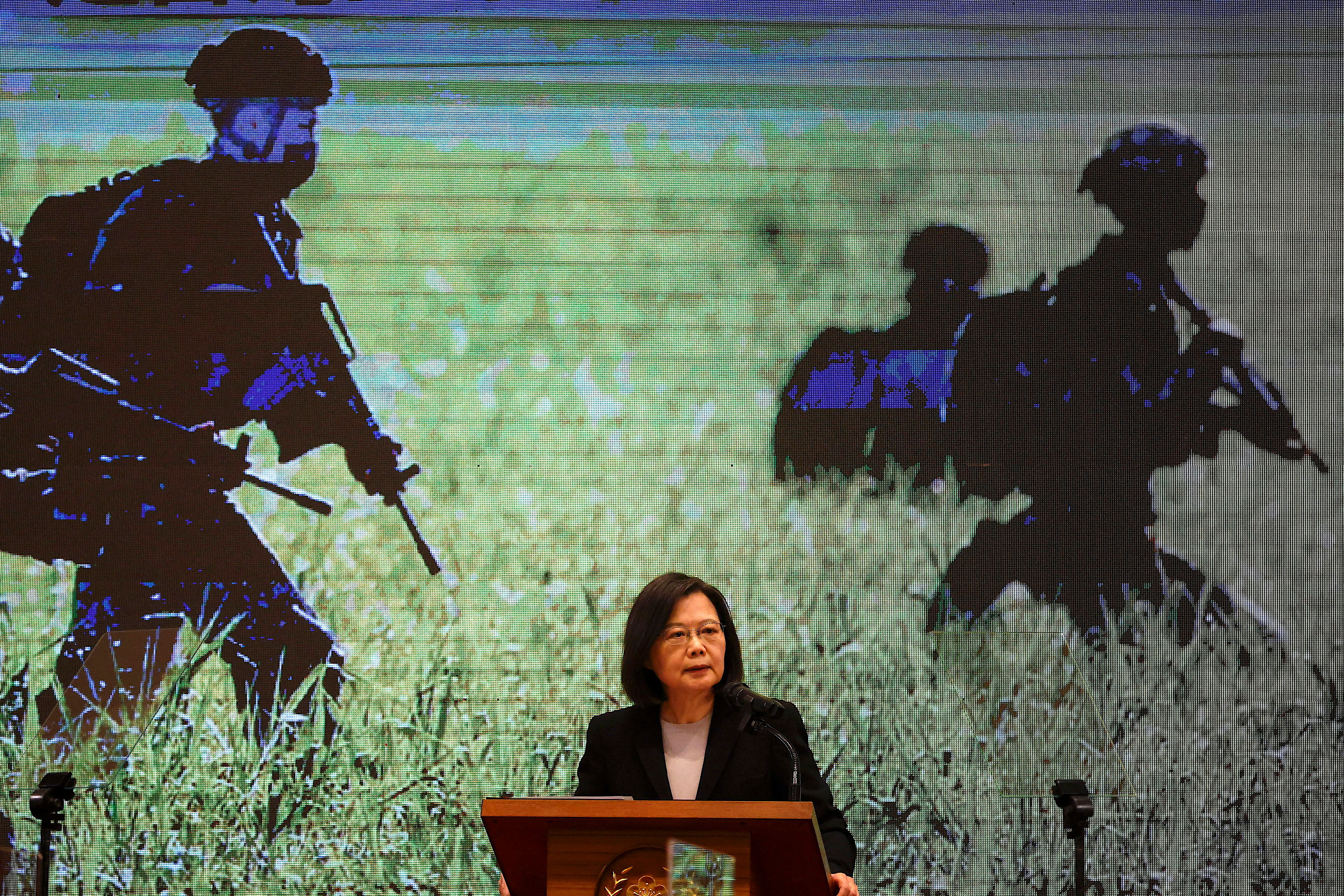 El anuncio de la presidenta Tsai Ing-wen (Reuters)
