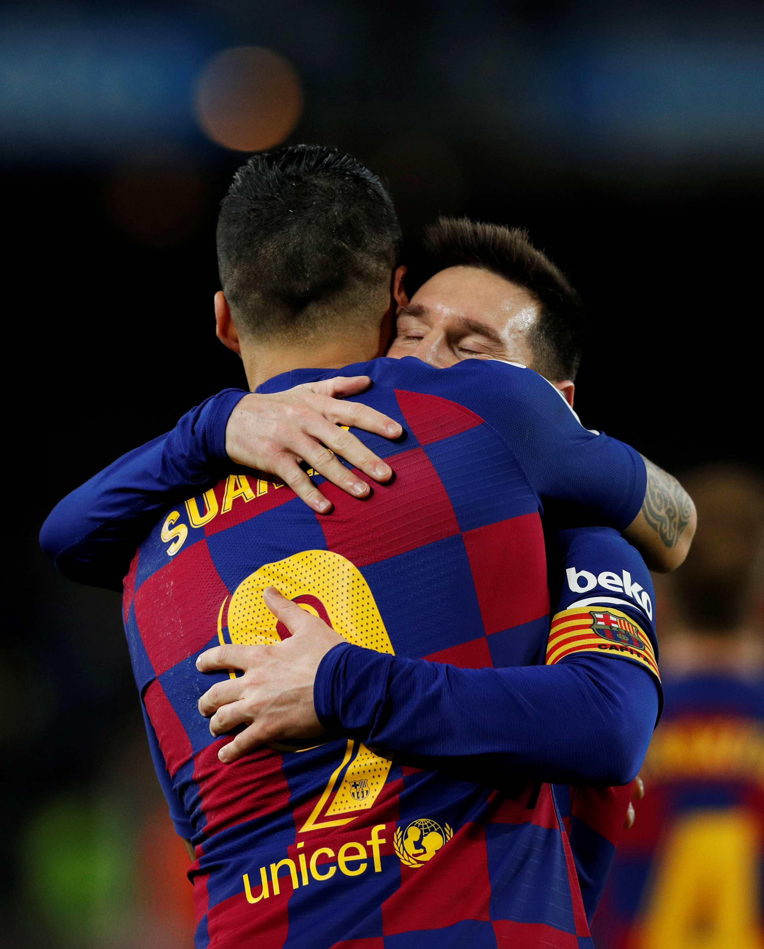 Suárez creó una gran amistad con Messi en el Barcelona 