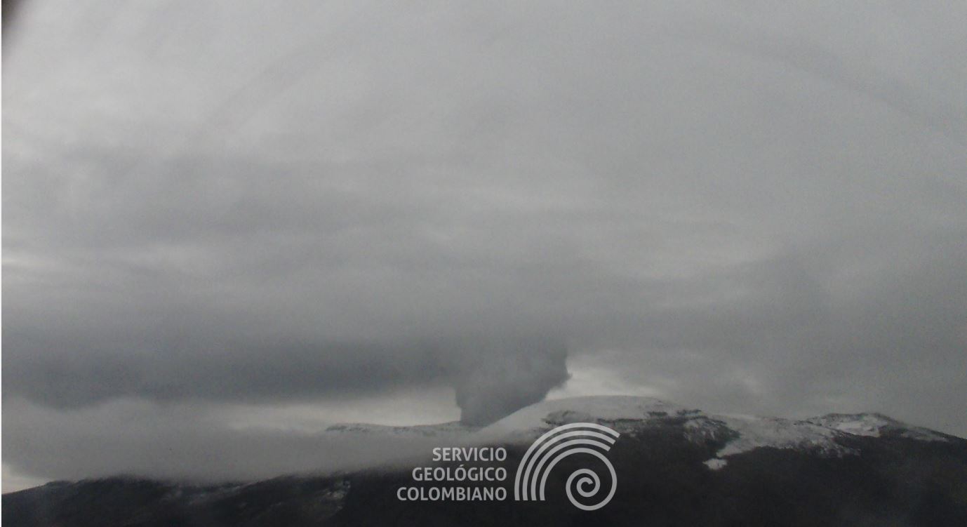 Volcán Nevado del Ruiz (26 de mayo del 2023).
SGC