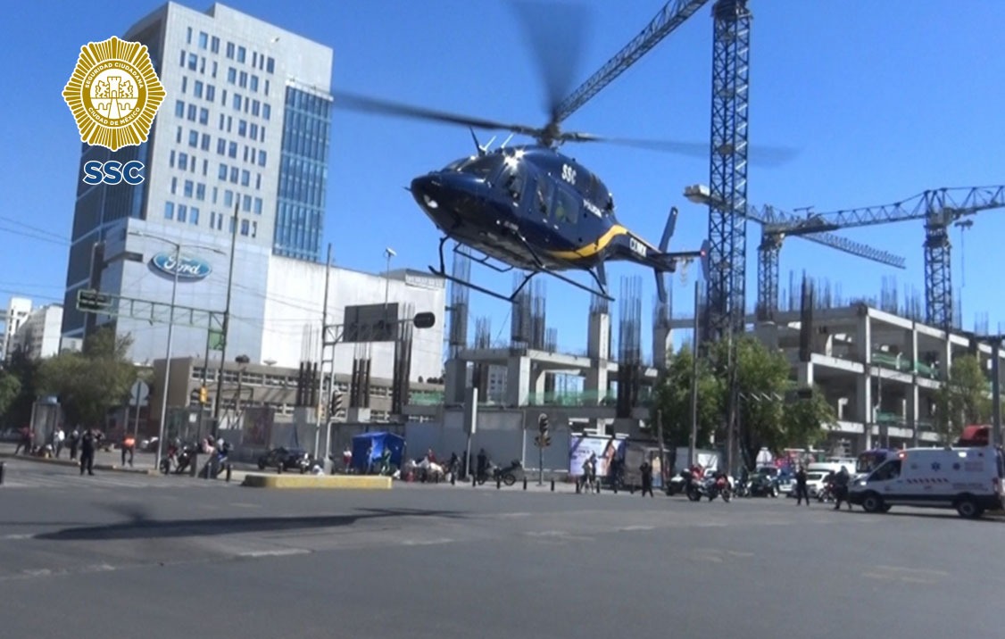La flota aérea consta de 13 helicópteros: cuatro de ellos se encuentran equipados y certificados como ambulancias aéreas (Foto: SSC)