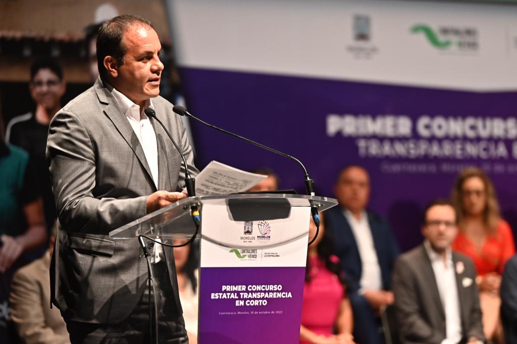 The governor of Morelos responded to the investigations against him (Photo: Twitter/@cuauhtemocb10)
