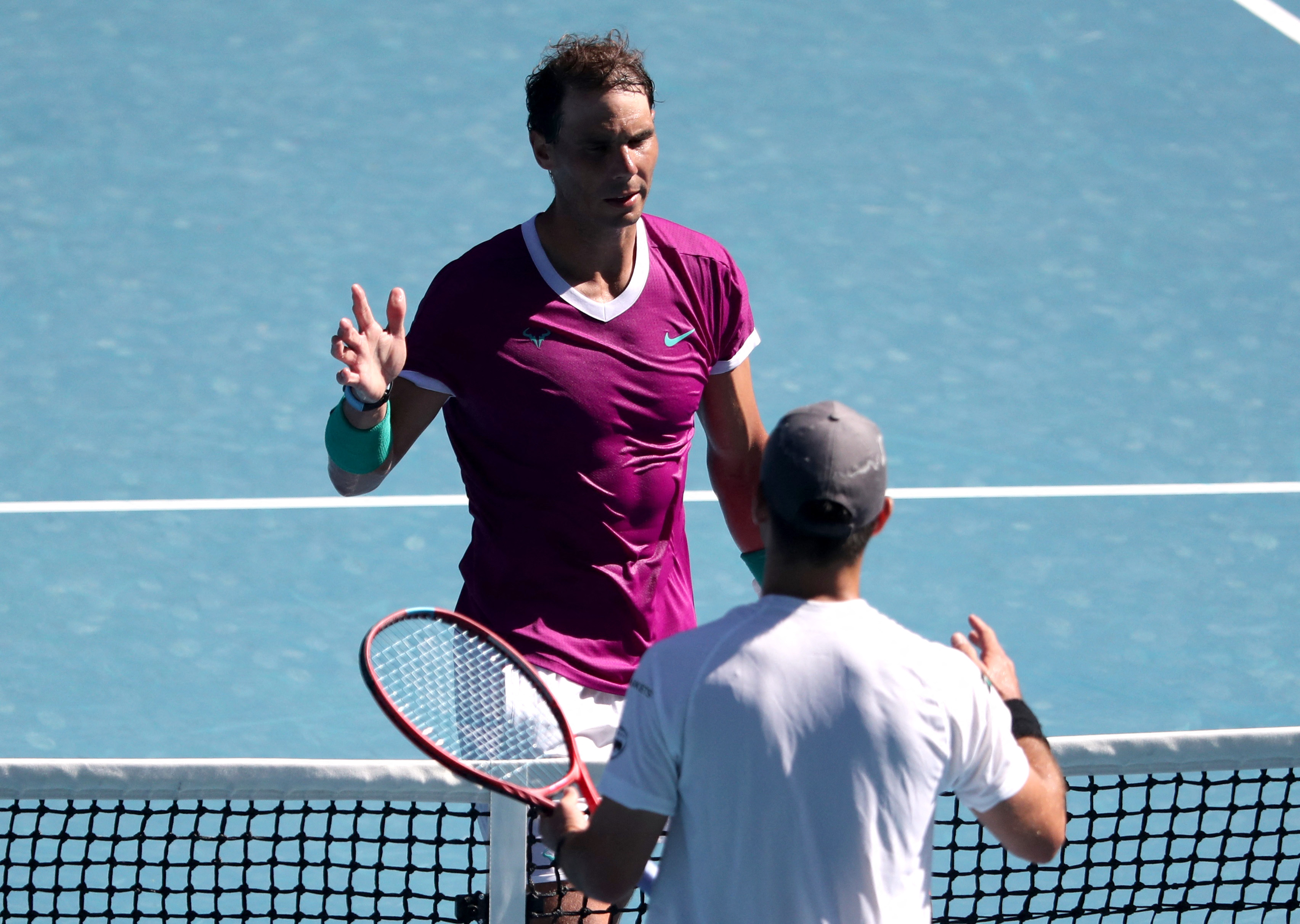 Rafael Nadal ganó en su debut en Australia (Reuters)