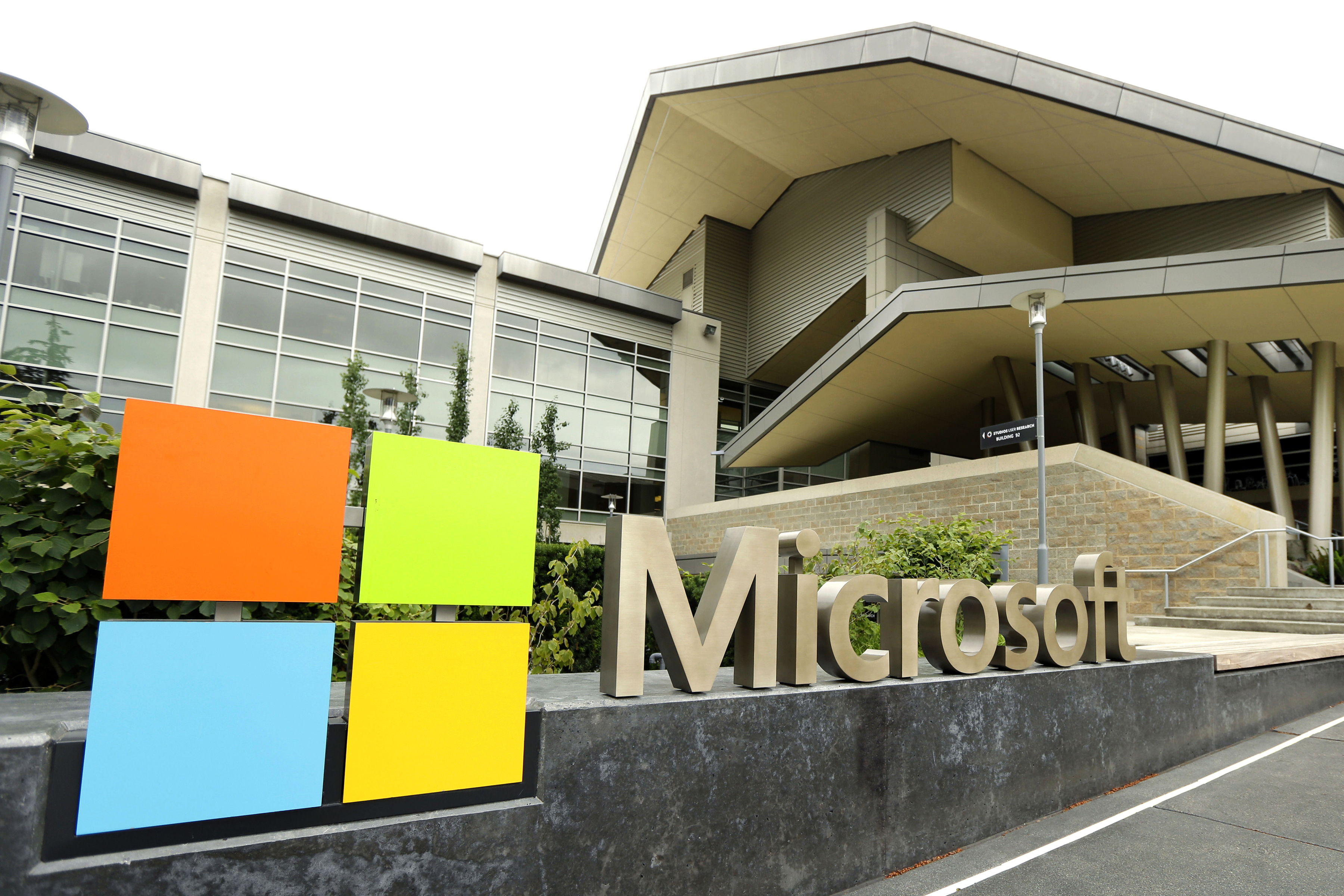 Centro de Visitantes de Microsoft, en Redmond, Washington (Foto: AP /Ted S. Warren, archivo)