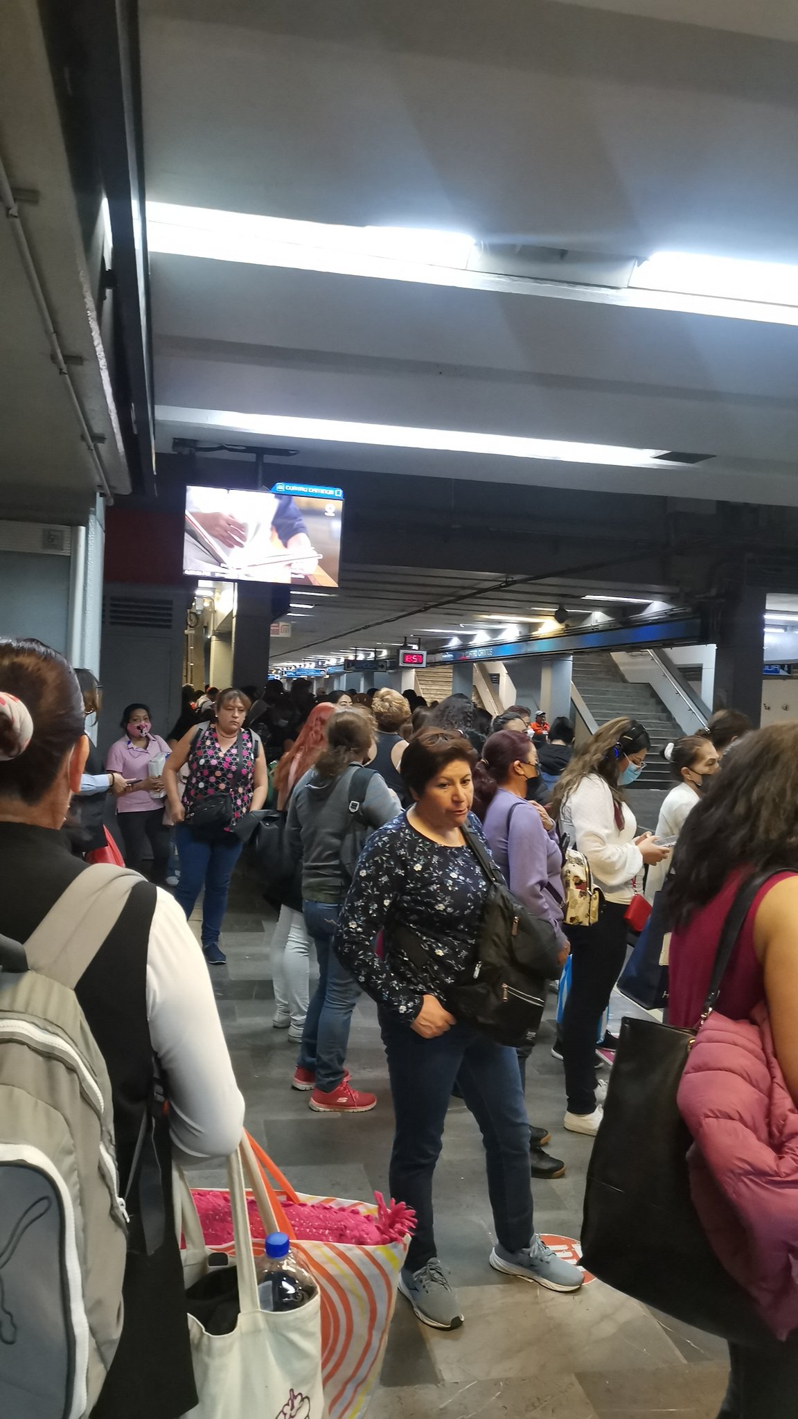 Línea 2 Metro CDMX (Twitter/@DioneHimura)