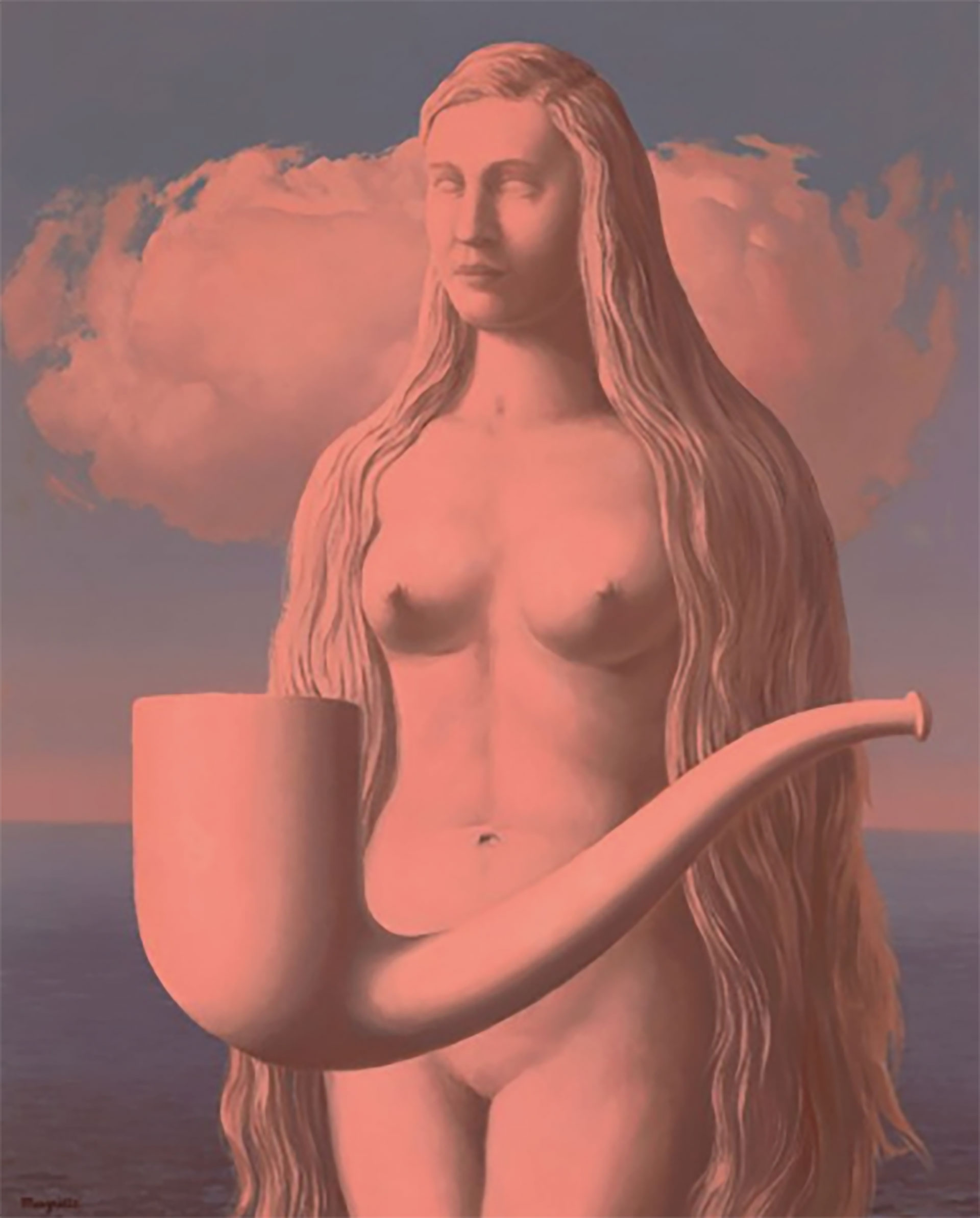 "La masque de la foudre", de René Magritte, alcanzó 4,48 millones de libras en la subasta de Christie's