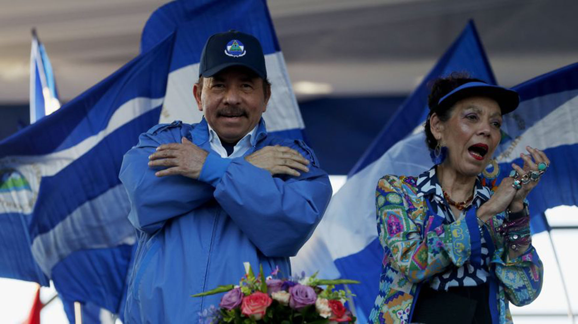 A pesar de la crisis que se vive en Nicaragua, Murillo sigue siendo la principal apuesta de Ortega para sustituirlo. 
(Foto Esteban Biba/EFE)