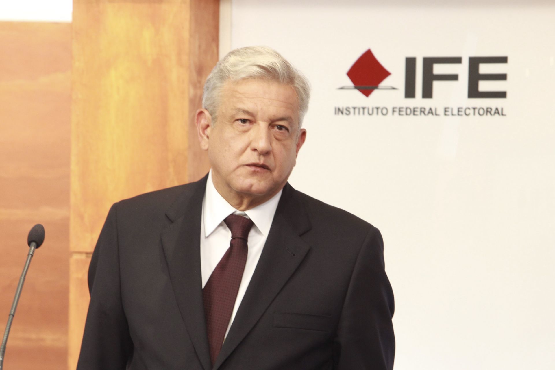 AMLO presentó su iniciativa en materia político-electoral (Foto: Cuartoscuro)