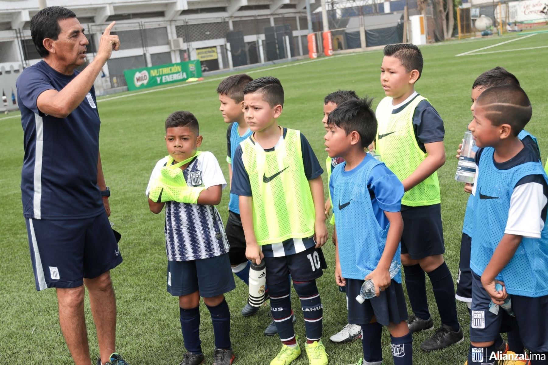Categoría de menores del Club Alianza Lima. (foto: ANDINA)