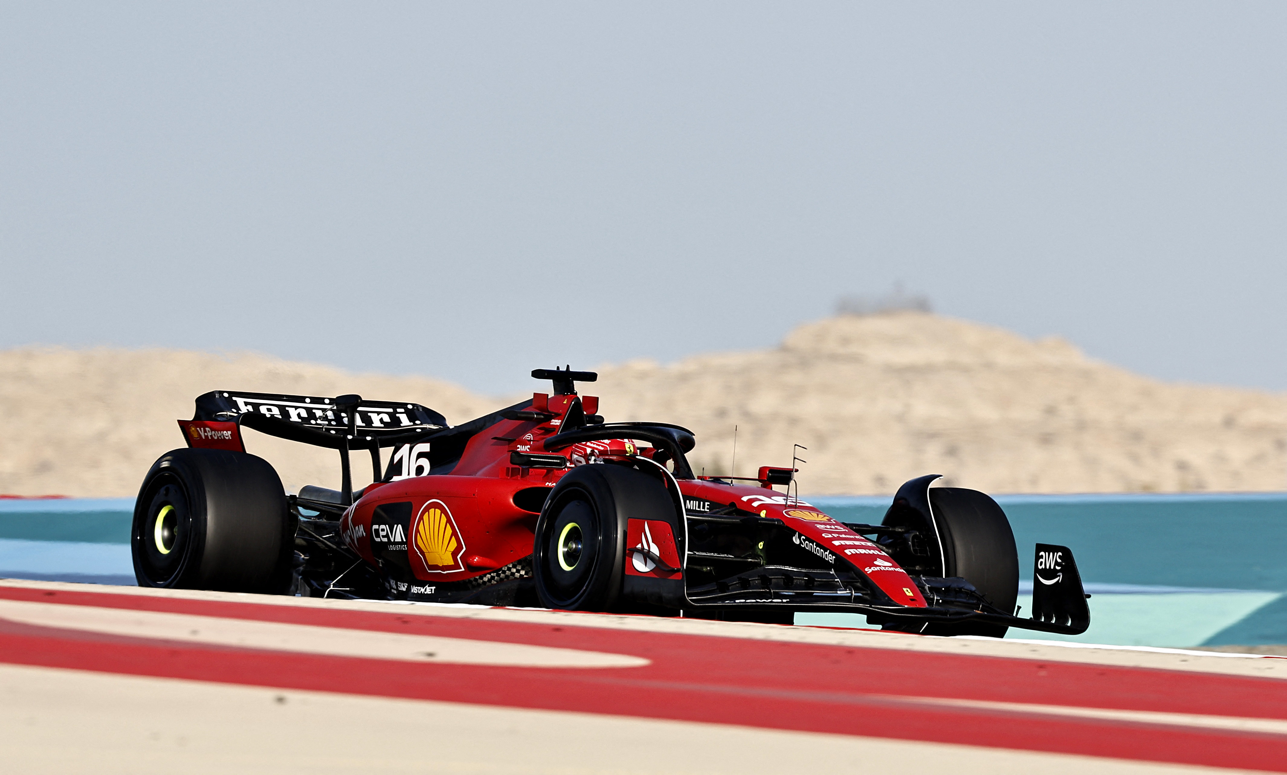 La Ferrari SF-23 (REUTERS/Hamad I Mohammed)