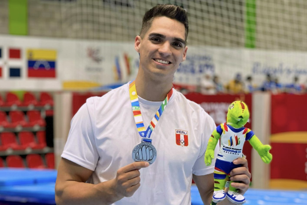 Arian León regresó a Esto es Guerra después de ganar la medalla de plata en los Juegos Bolivarianos 