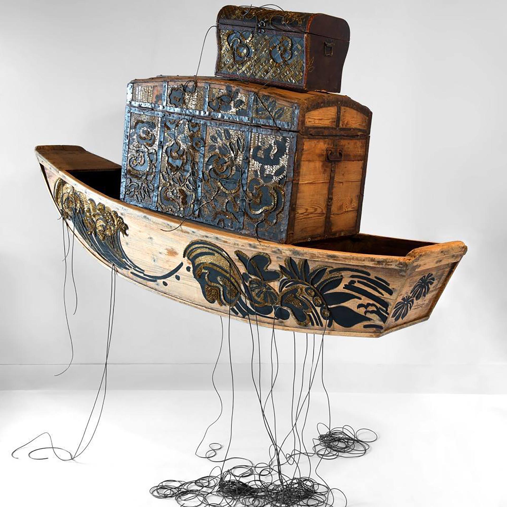 Una de las obras, presentada en 2017