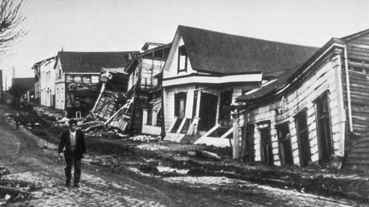  De 9.5 grados de magnitud el sismo de Valdivia de 1960 es el más fuerte del que se tenga registro (Archivo)