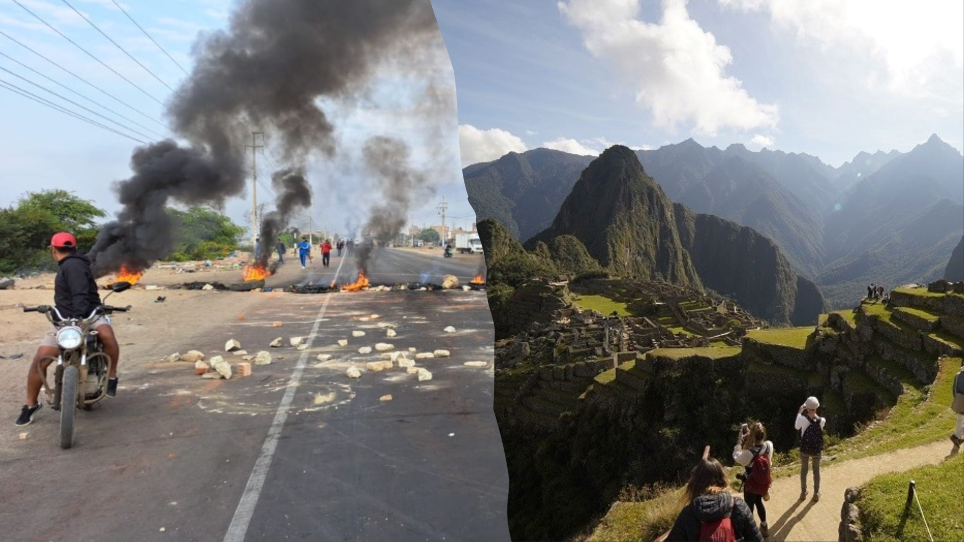 Protestas por la crisis política en Perú interrumpe las operaciones de los trenes hacia Cusco y Machu Picchu.