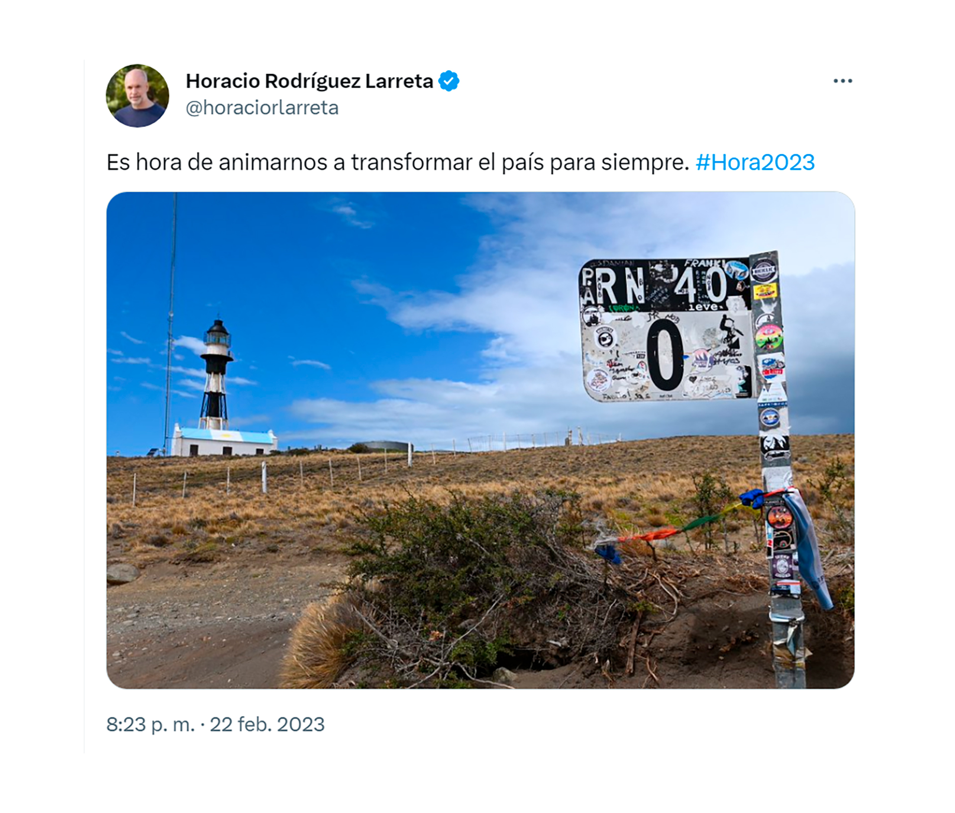 El posteo de Rodríguez Larreta para oficializar su precandidatura